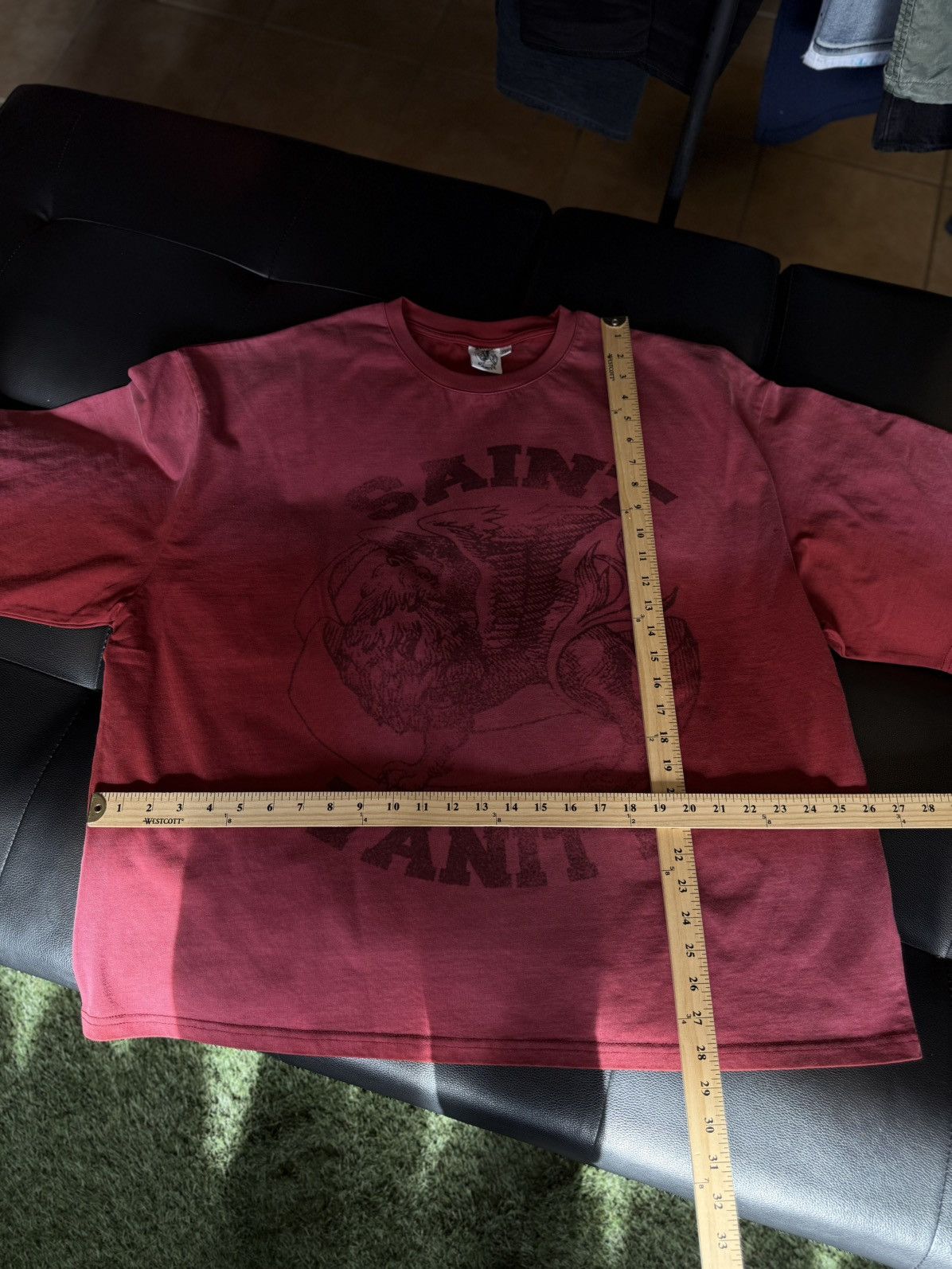 Saint Vanity Saint Vanity UNRELEASED Tee Shirt Logo Red Size XXL (NEW) Size US XXL / EU 58 / 5 - 5 Thumbnail