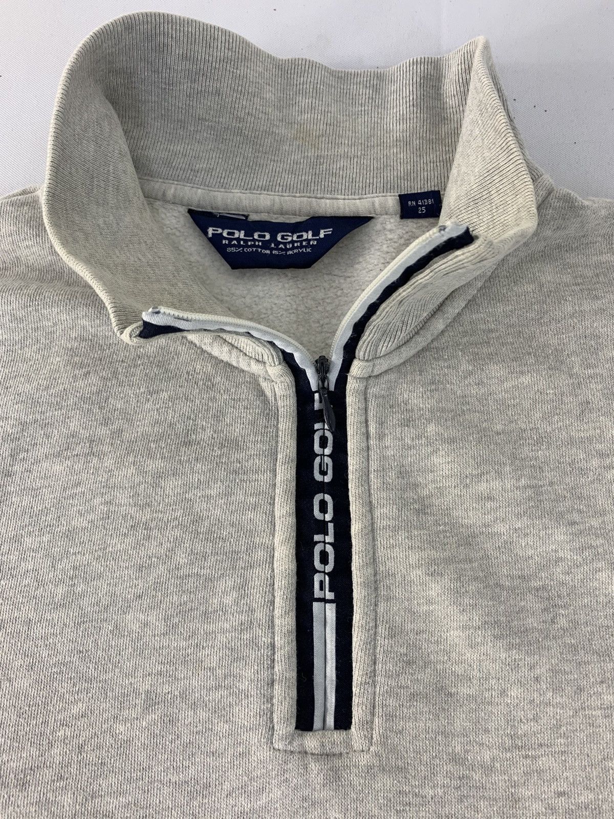 Polo Ralph Lauren 90s Polo Golf Sport Ralph Lauren Half Zip Style Sweatshirt Size US L / EU 52-54 / 3 - 4 Thumbnail