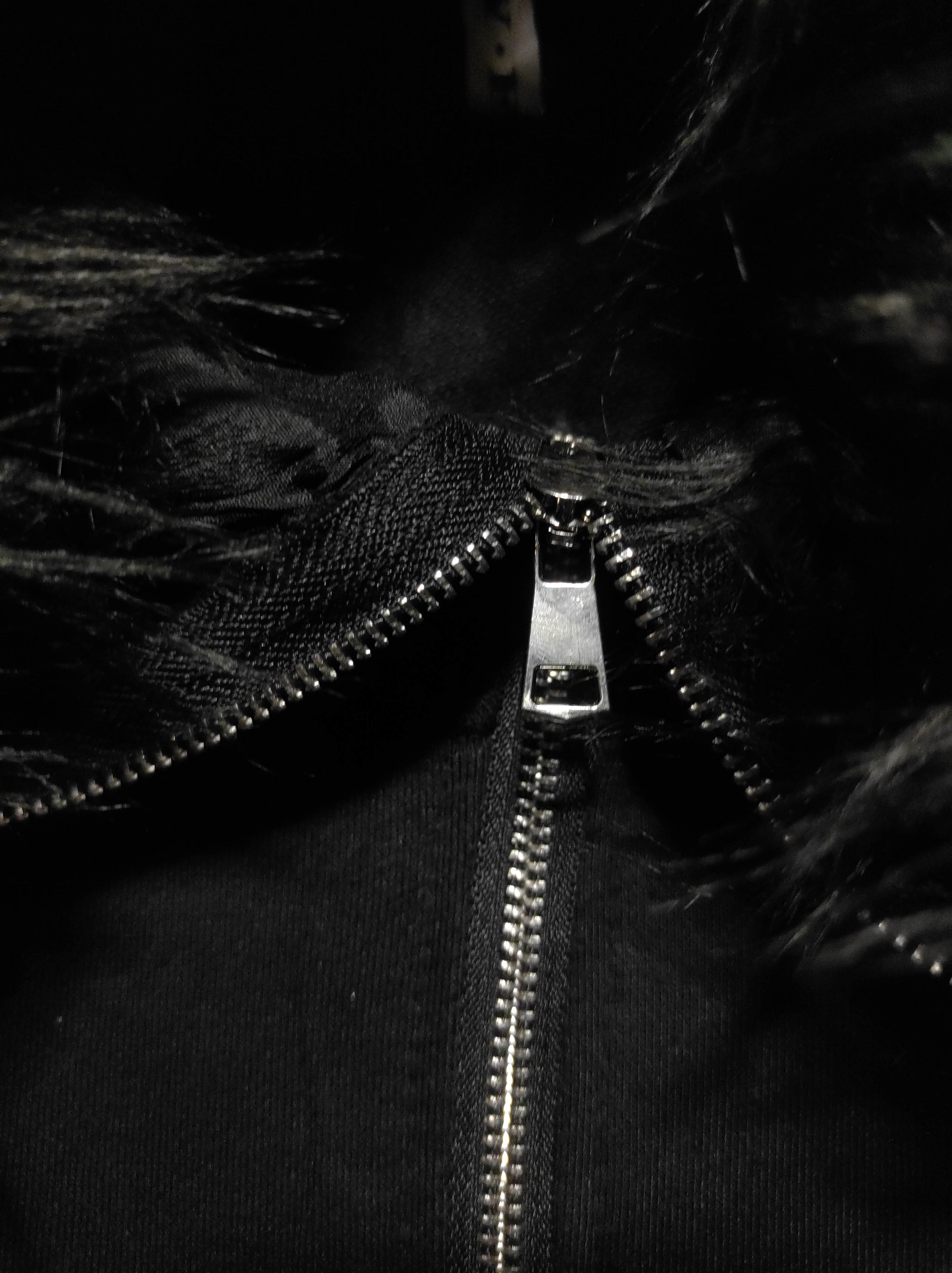 Hysteric Glamour J.Y.F Ear zip fur Hoodie Ifsixwasnine lgb style Size US XL / EU 56 / 4 - 7 Thumbnail