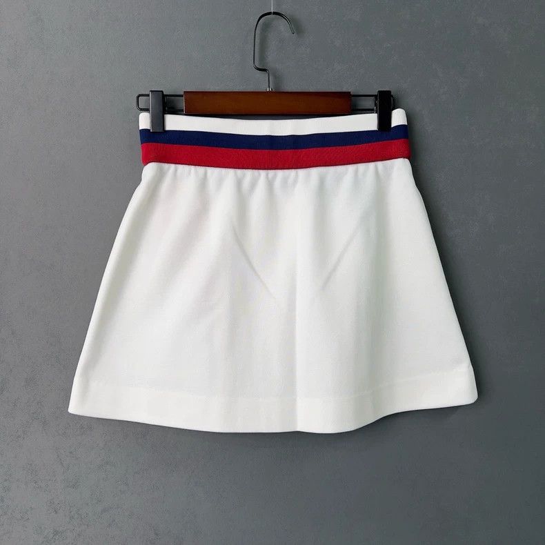 Gucci Gucci Classic White Double G Skirt - dmc Size US 30 / EU 46 - 1 Thumbnail