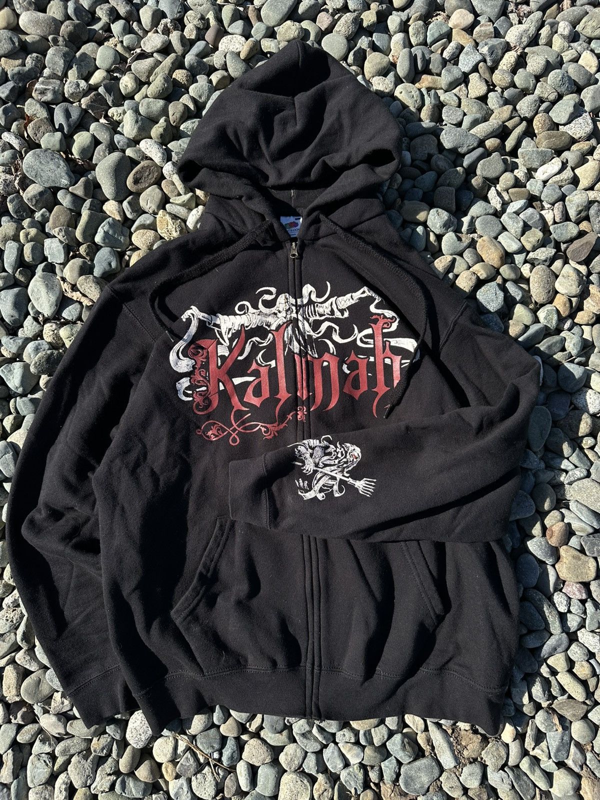 Band Tees Kalmah Seventh Swamphony Death Metal Hoodie zip up Size US L / EU 52-54 / 3 - 2 Thumbnail