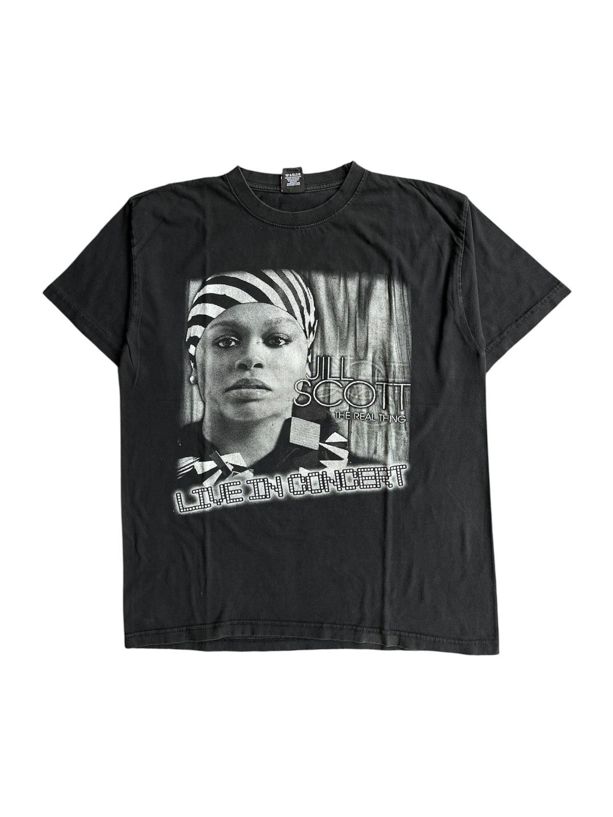 Rap Tees Early 00s Jill Scott The Real Things Tshirt Size US XL / EU 56 / 4 - 1 Thumbnail