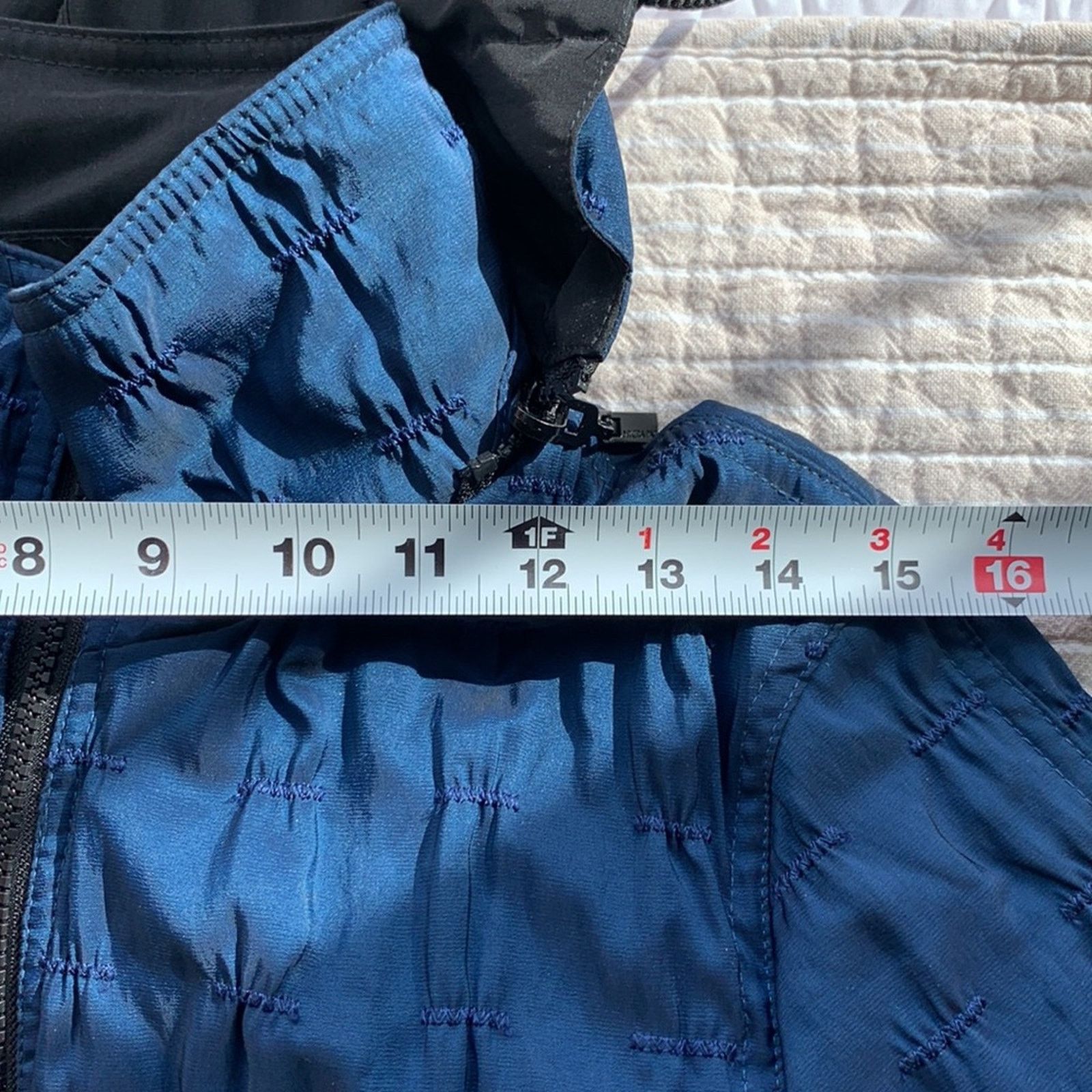 Vintage Mycra pac reversible blue travel raincoat jacket Size XS / US 0-2 / IT 36-38 - 11 Thumbnail
