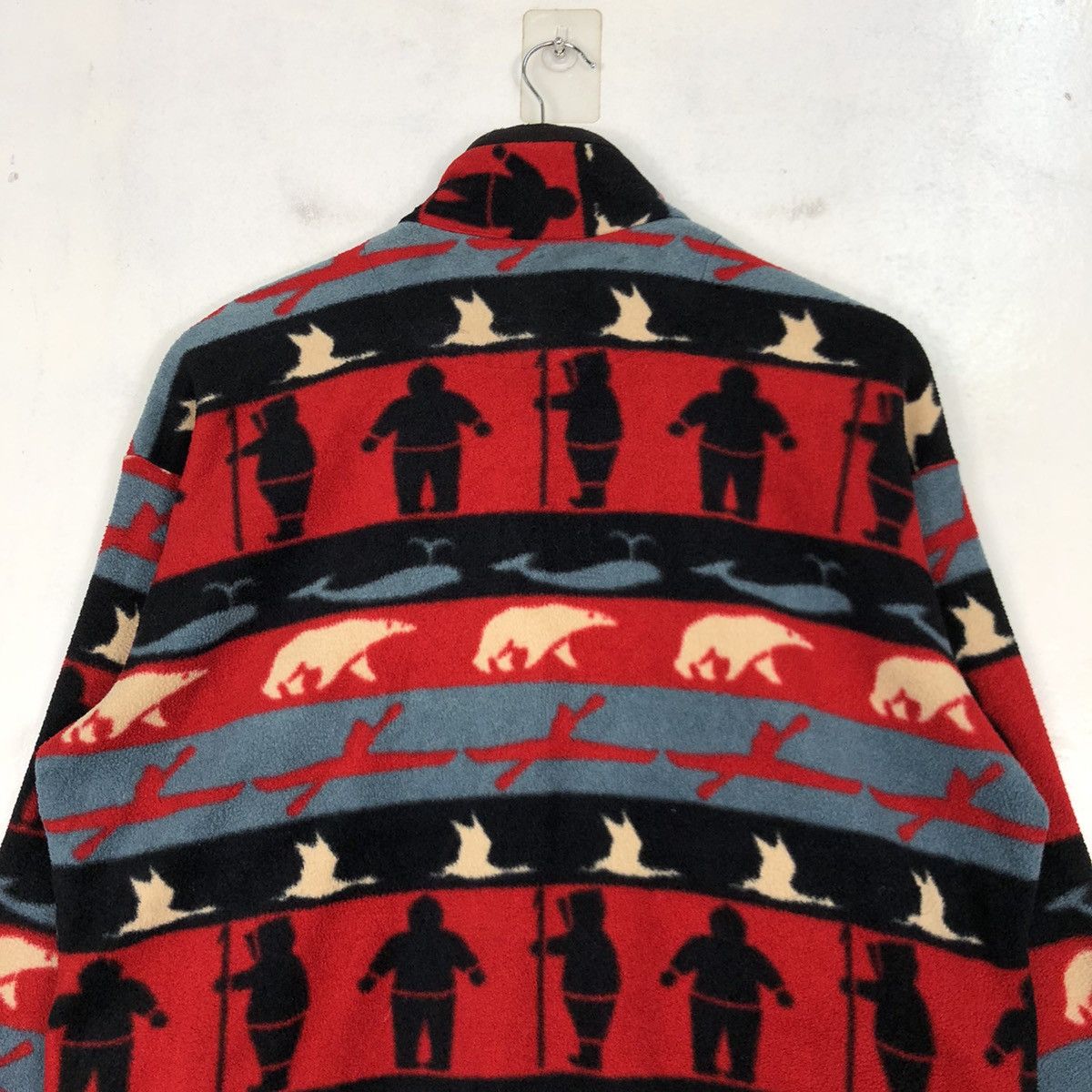 Other × Vintage Vintage Baff Abstract Crazy Design Fleece Jackets Size US M / EU 48-50 / 2 - 8 Thumbnail
