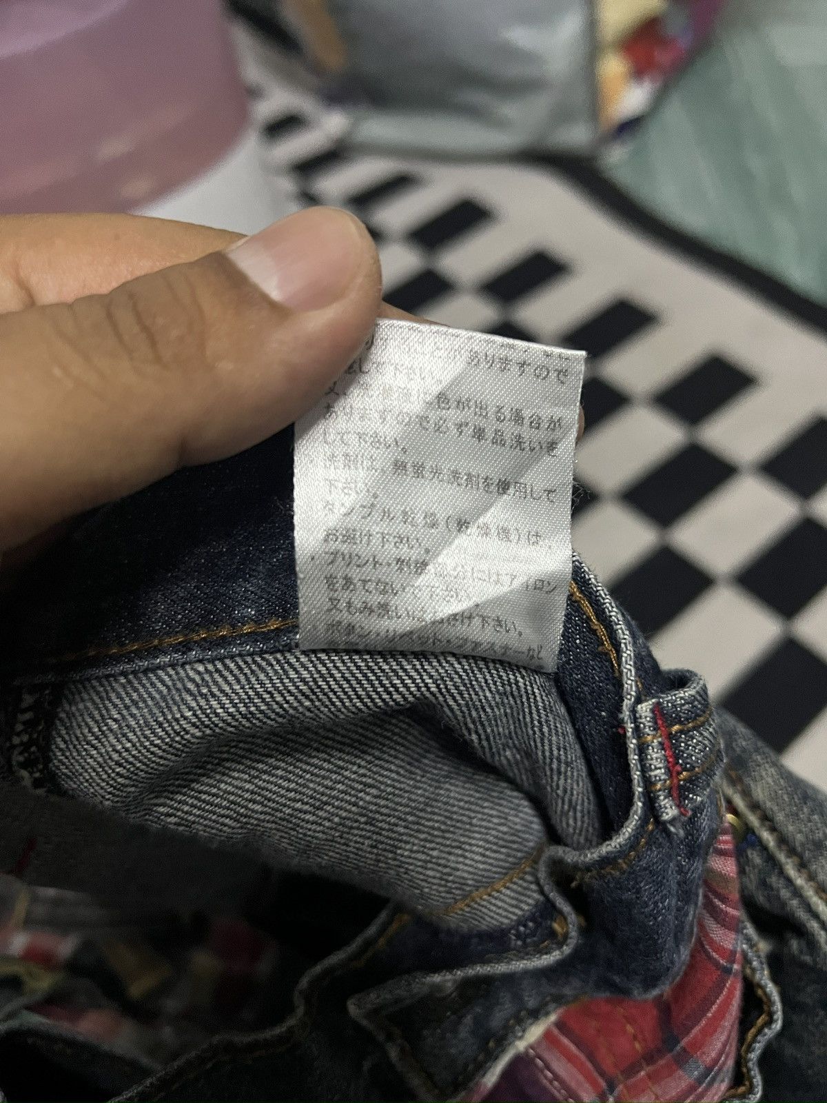 Japanese Brand Dominated Double Waist Jeans Size US 34 / EU 50 - 7 Thumbnail