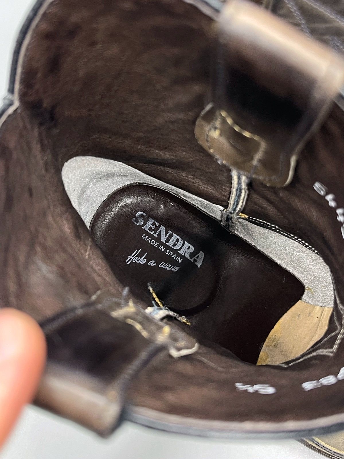 Cowboy Equipment × Sendra × Vintage RARE Sendra Western Cowboy Boots Size US 5.5 / EU 38 - 10 Thumbnail