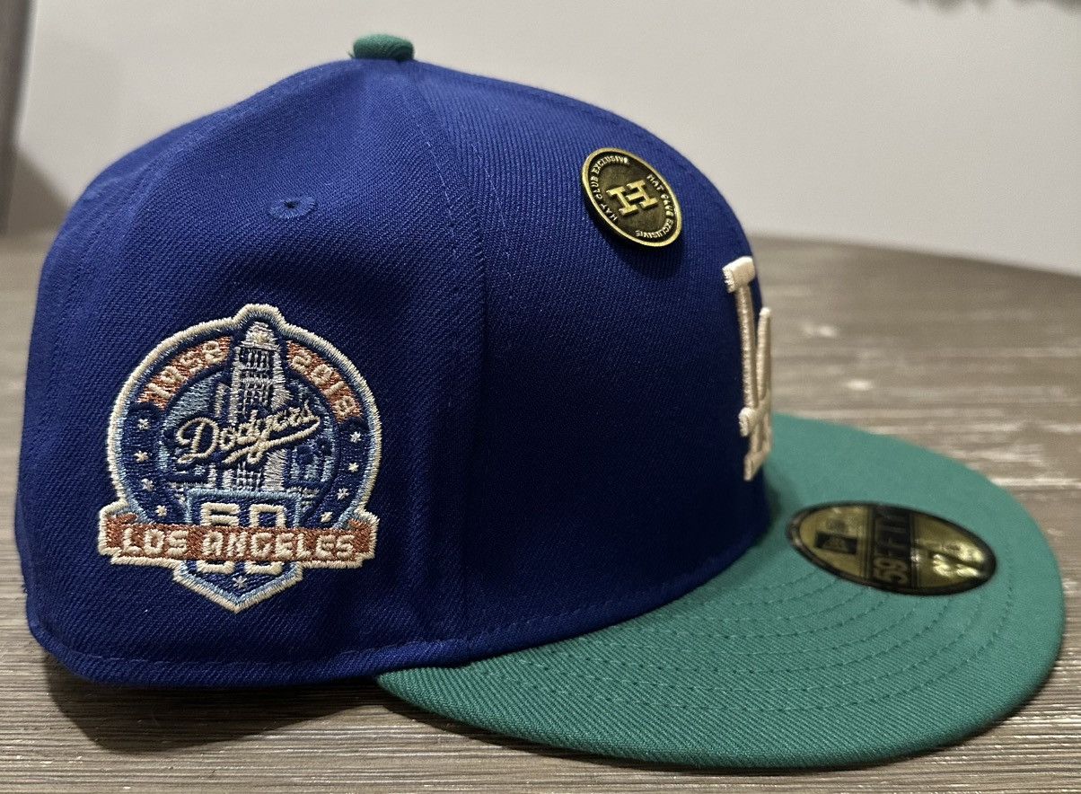 Hat Club × New Era Size 7 1/8 - Hatclub LA Exclusive New Los Angeles Dodgers Size ONE SIZE - 3 Thumbnail