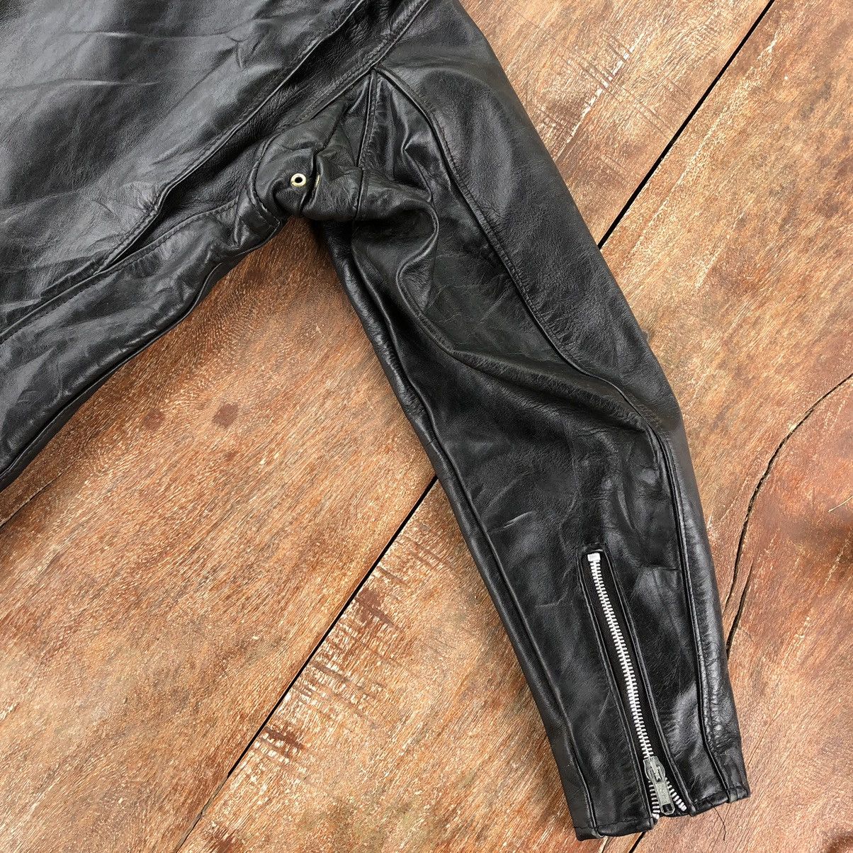 Schott Vintage Schott Leather Jacket Made In USA Size US L / EU 52-54 / 3 - 12 Thumbnail