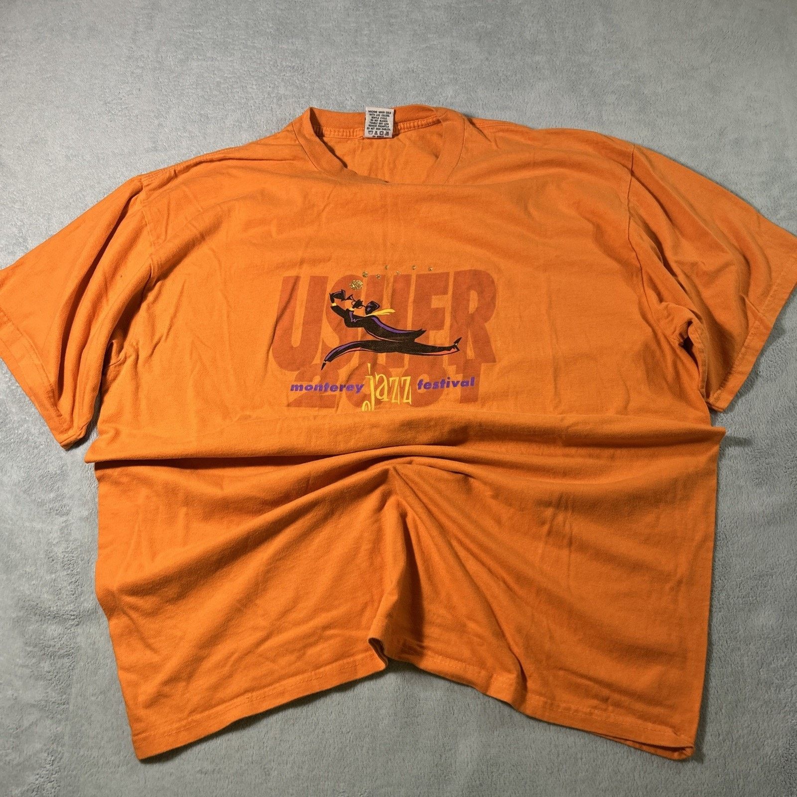 Billabong Vintage Usher 2001 Tour Shirt XL Cygnus Monterey Jazz Fest Size US XL / EU 56 / 4 - 14 Thumbnail