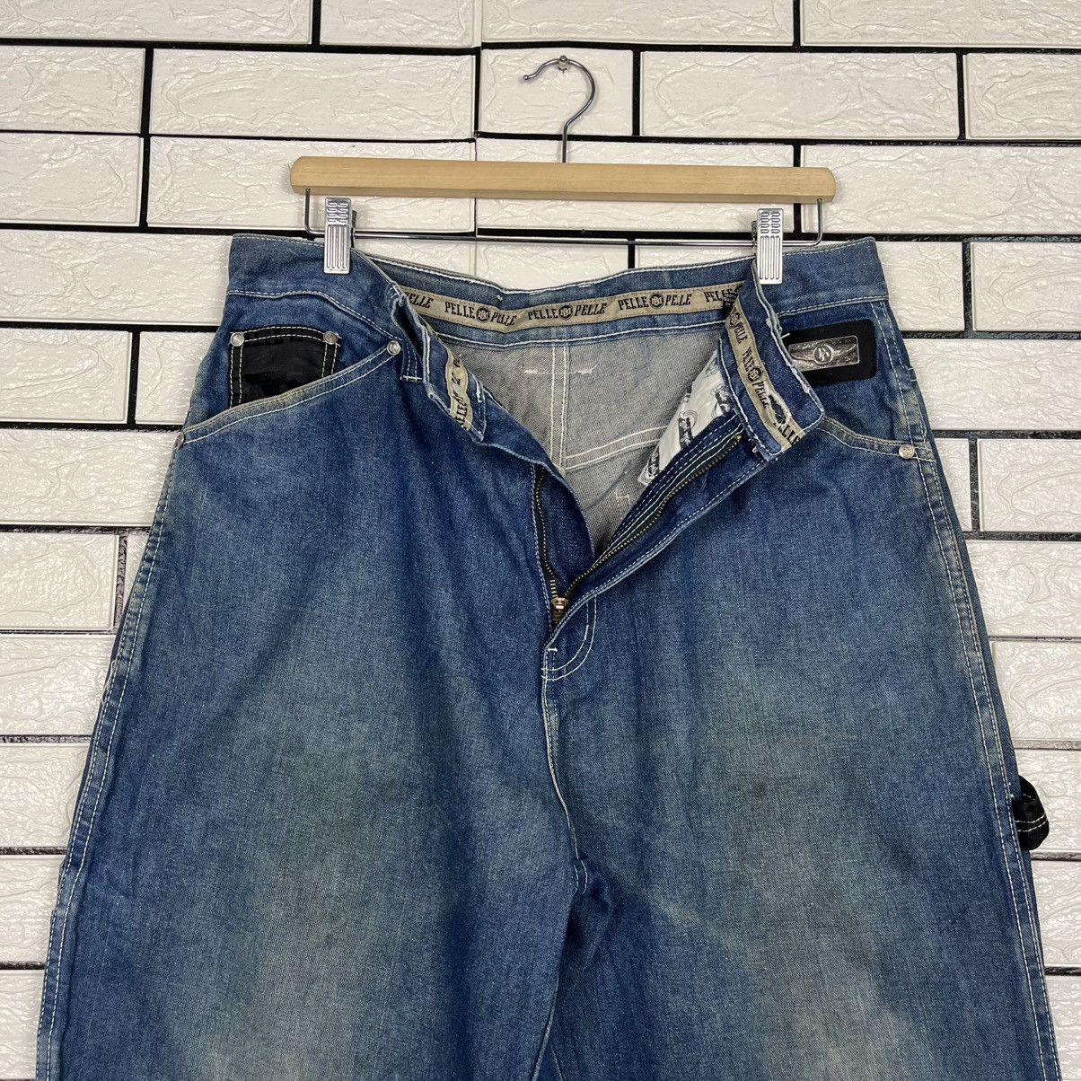 Pelle Pelle Vintage Marc Buchanan Pelle Pelle Workwear Denim Size US 34 / EU 50 - 16 Thumbnail