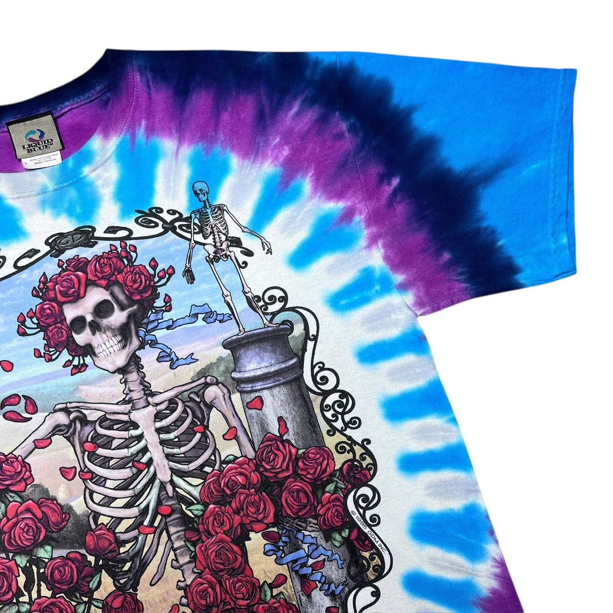 Liquid Blue Grateful Dead Liquid Blue 30th Anniversary Bertha T-Shirt Size US L / EU 52-54 / 3 - 6 Thumbnail