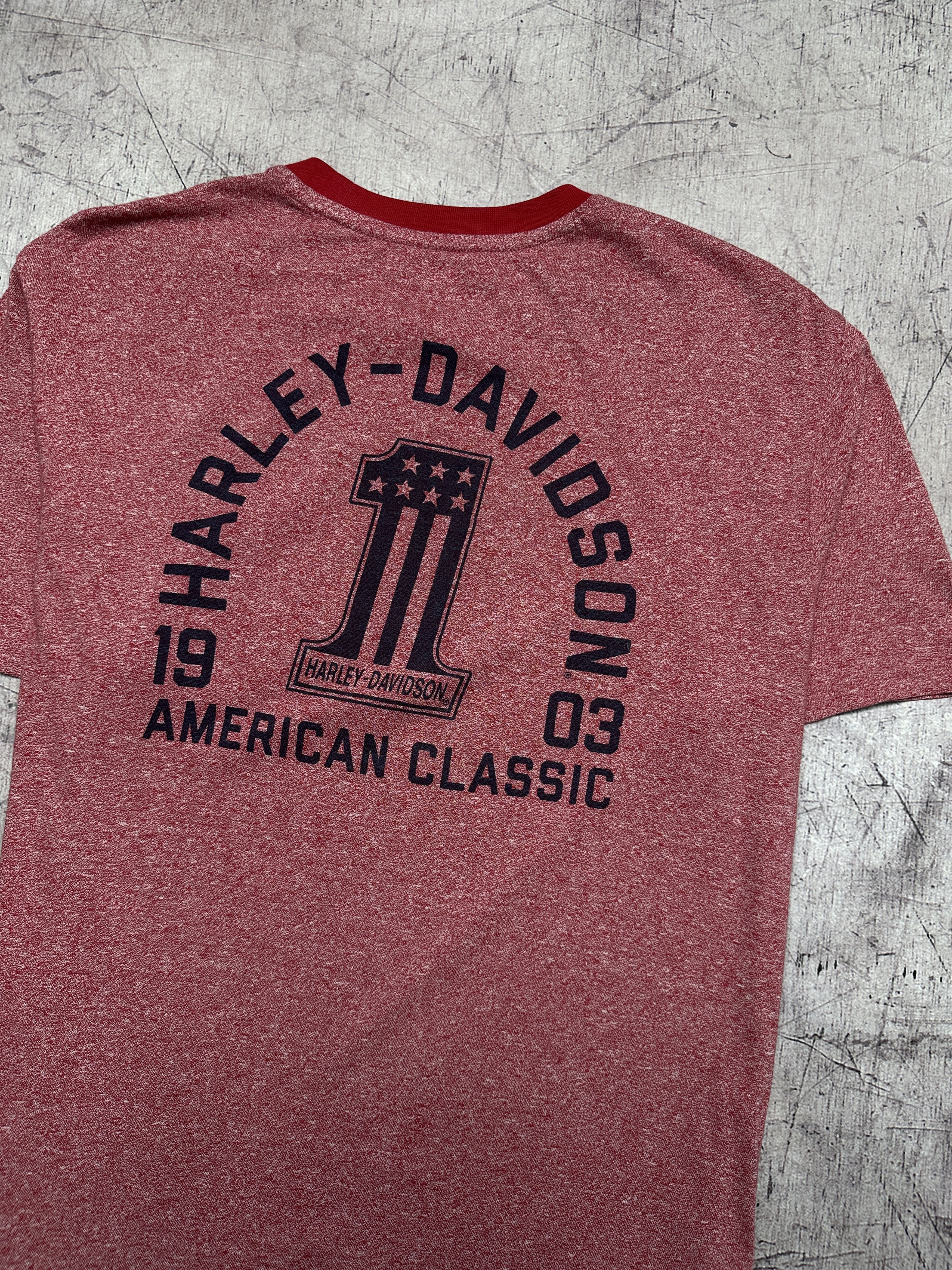 Harley Davidson Harley Davidson Mens Crew Neck T-Shirt Size US S / EU 44-46 / 1 - 7 Thumbnail