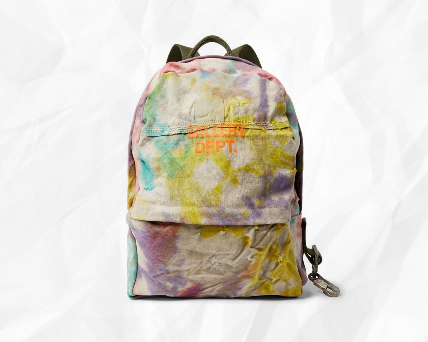 Gallery Dept. $1750 Gallery Dept. Tie-Dyed Canvas Backpack Size ONE SIZE - 1 Thumbnail