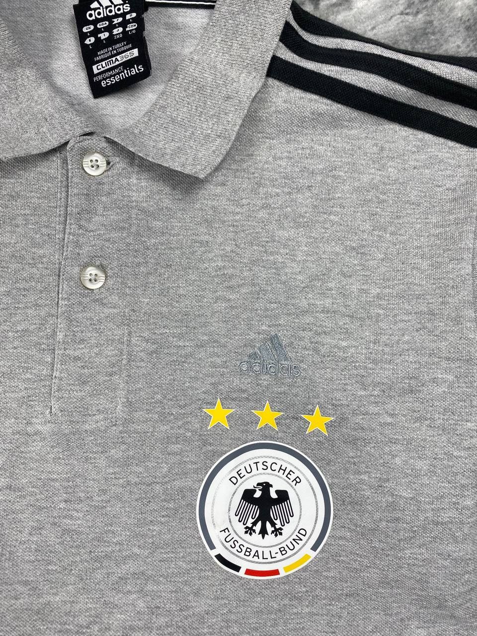 Adidas Adidas DFB Germany Mercedes Benz Polo Shirt Vintage Men Size US L / EU 52-54 / 3 - 3 Thumbnail