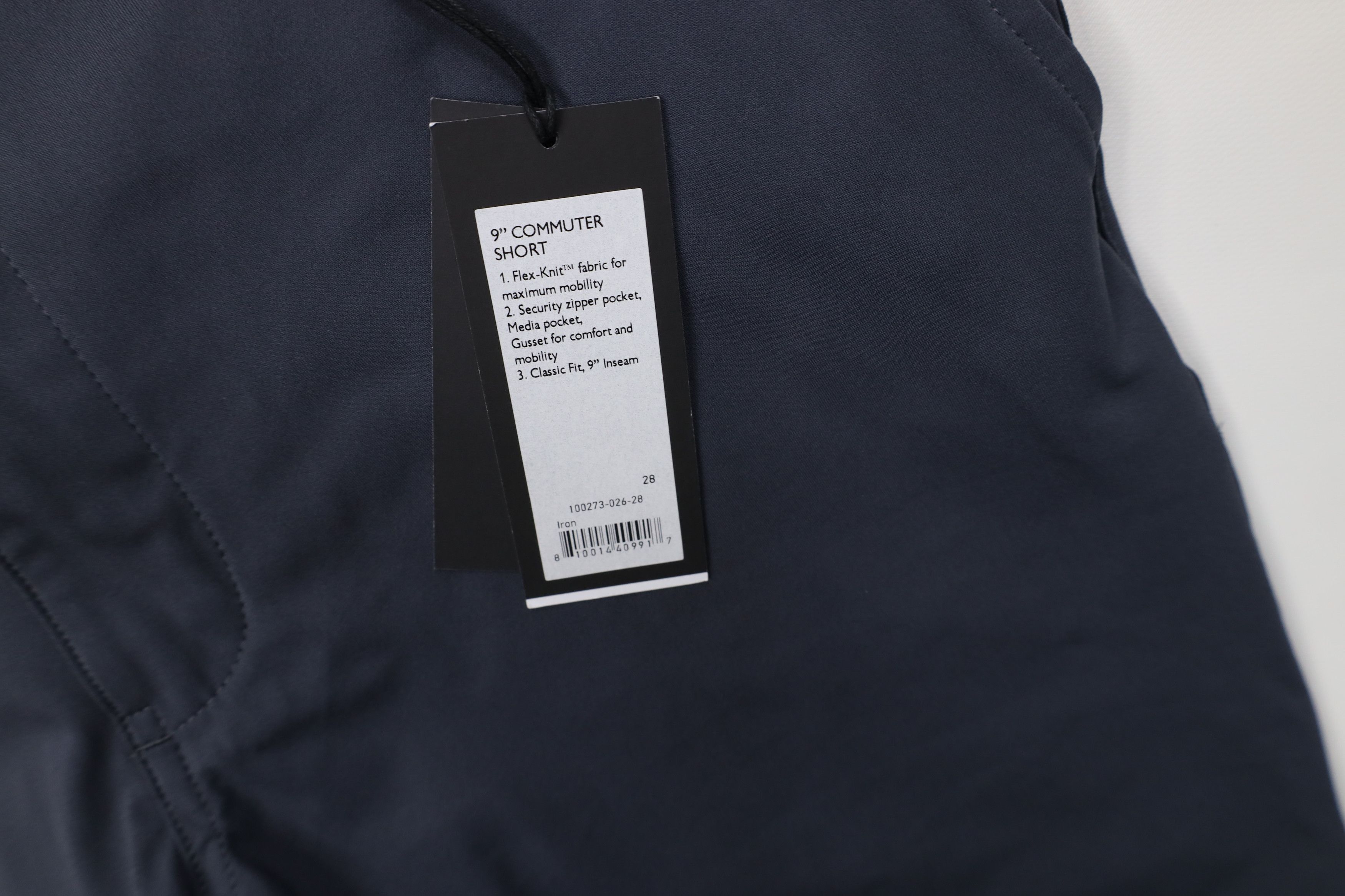Rhone New Rhone Above Knee 9" Commuter Chino Shorts Iron Gray Size US 28 / EU 44 - 6 Thumbnail