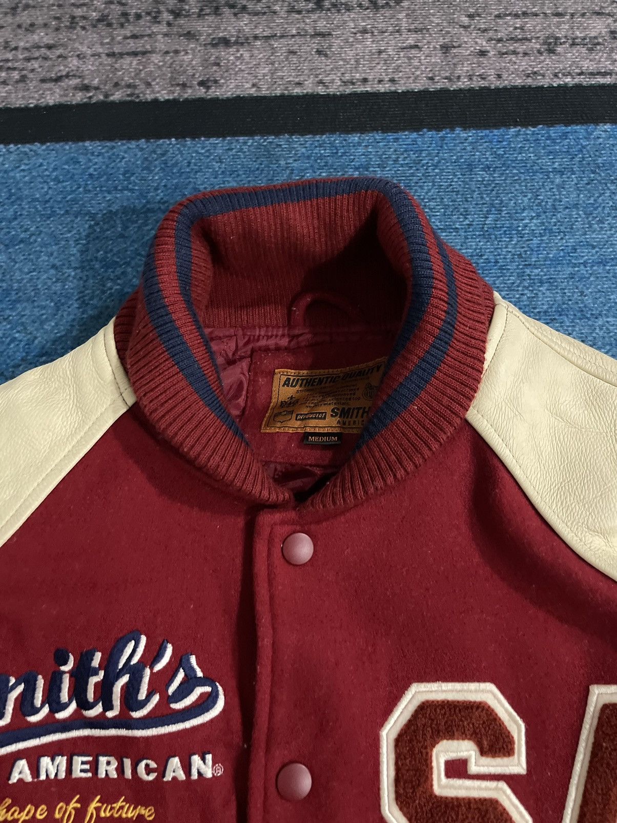 Other SMITHS AMERICAN VARSITY JACKET Size US M / EU 48-50 / 2 - 8 Thumbnail