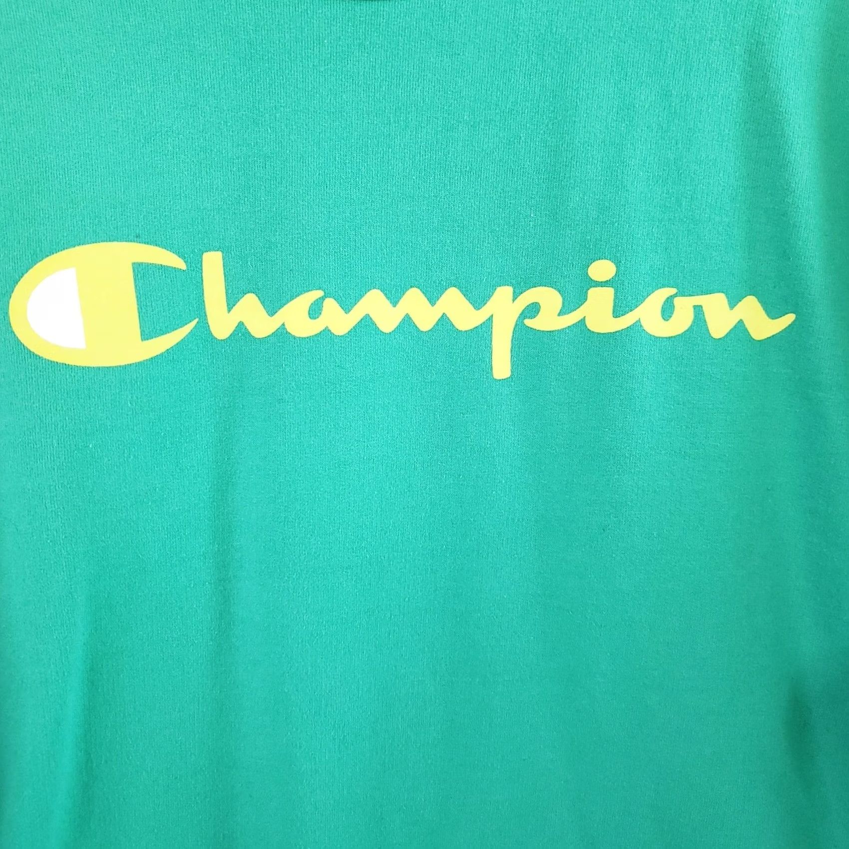 Champion VINTAGE Champion Sweatshirt L Green Pullover Crewneck Logo 90s Men Duck Size US L / EU 52-54 / 3 - 4 Thumbnail