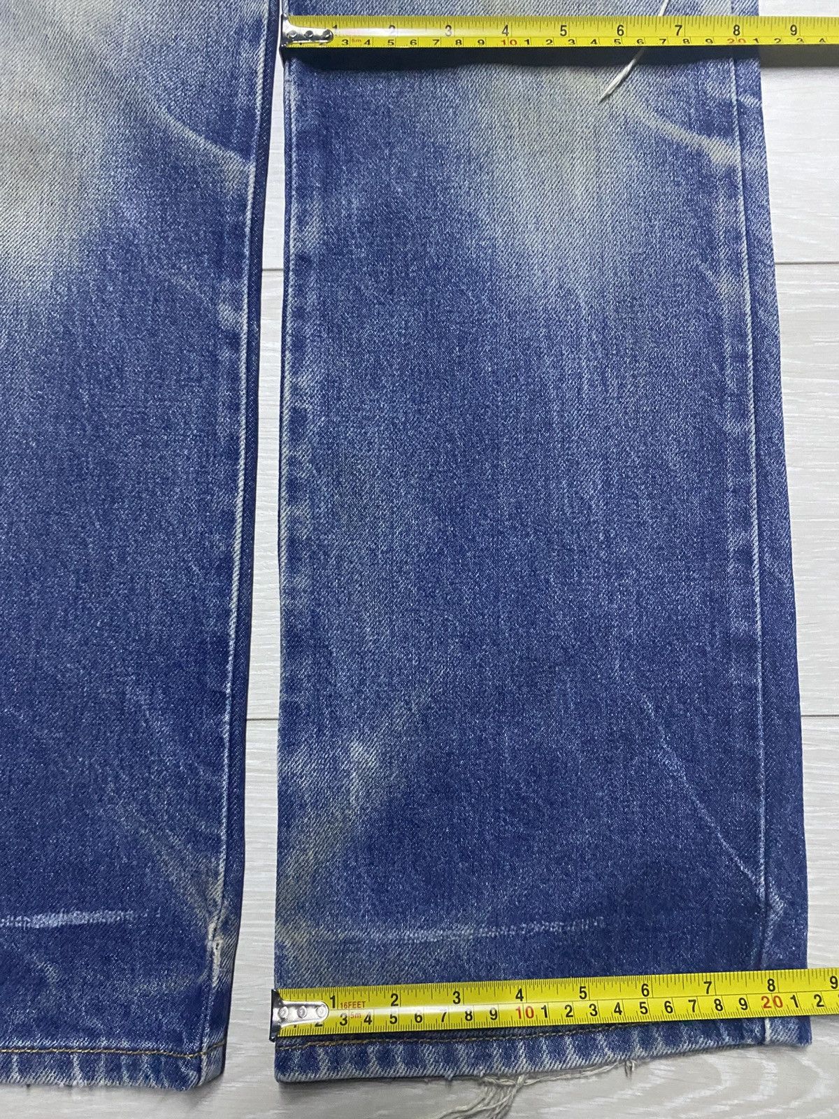 Levi's Vintage Levis 517 Mud Wash Distressed Bootcut Jeans Size US 29 - 18 Thumbnail