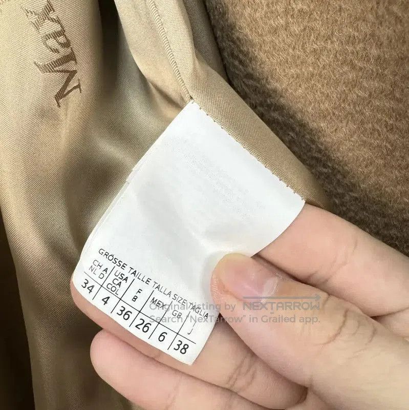 Max Mara MaxMara Camel Wool Blend Long Coat . Size M / US 6-8 / IT 42-44 - 6 Thumbnail