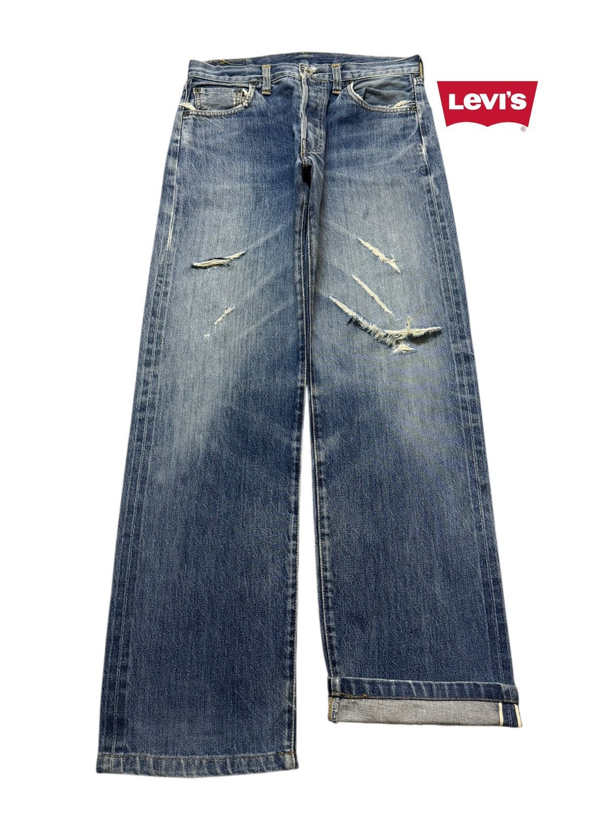 LVC × Levi's × Vintage Vtg 90s Levi's 501 0657 Big E Selvedge