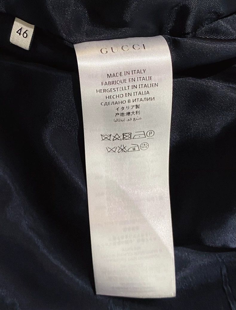 Gucci Gucci Black rose embroidered jacket 2502-Nextarrow Size US S / EU 44-46 / 1 - 6 Thumbnail
