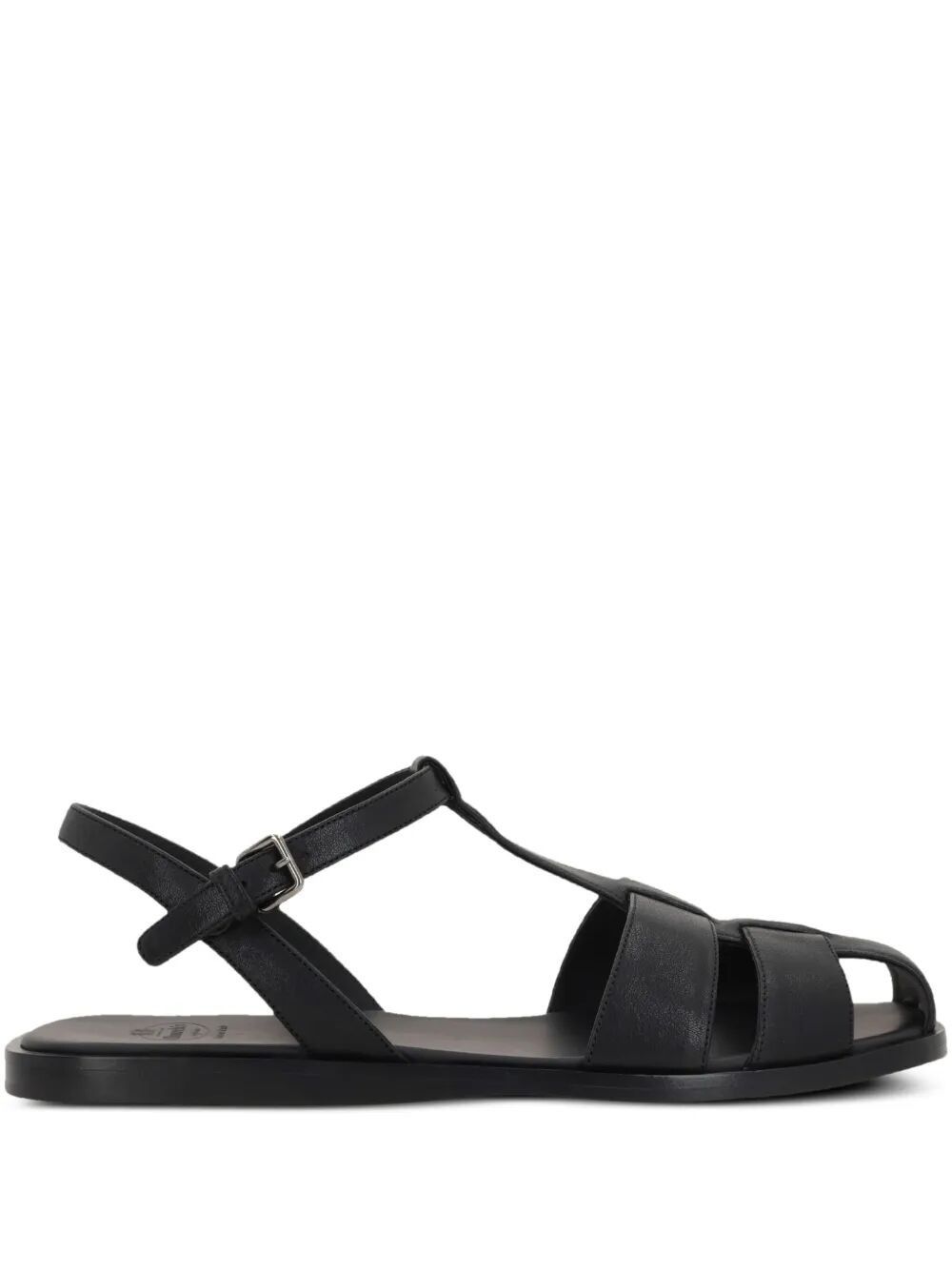 ODYSSEY NAPPA LEATHER T-STRAP SANDALS