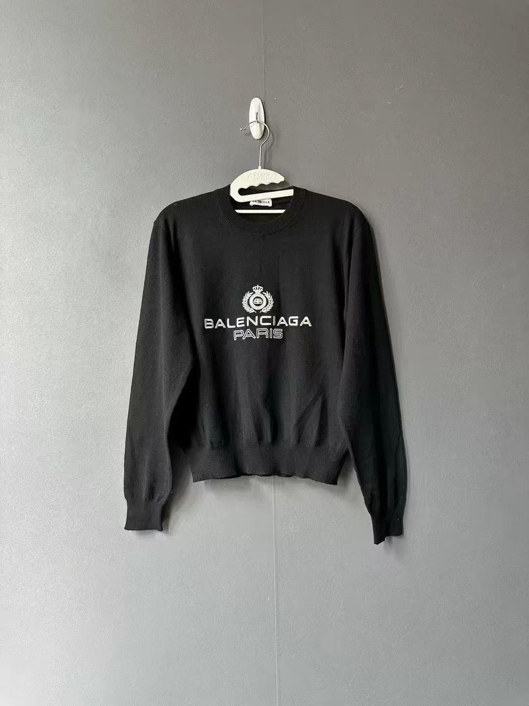 Balenciaga Balenciaga Crown Wheat Ear Sweater Size US XS / EU 42 / 0 - 1 Thumbnail