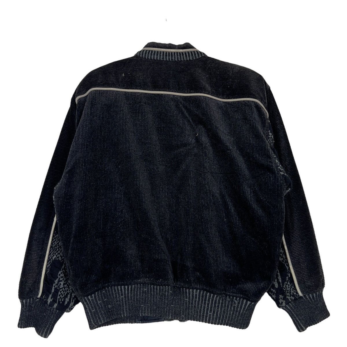 Japanese Brand 🔥 VINTAGE RAIKA NEW BASIC VELVET HYBRID BOMBER JACKET Size US M / EU 48-50 / 2 - 8 Thumbnail