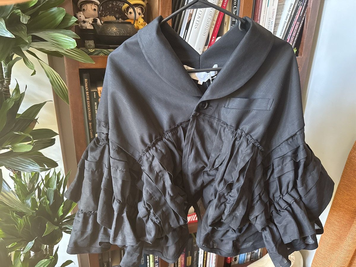 CDG by Comme des Garcons × Comme des Garcons × Designer Comme des Garçons TAO ruffle detail jacket Size Small Size S / US 4 / IT 40 - 3 Thumbnail