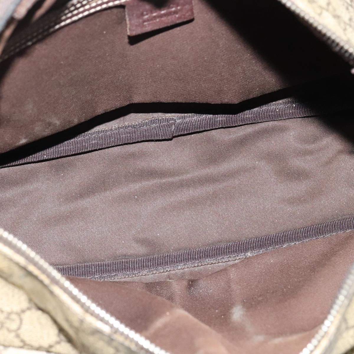 Gucci GUCCI GG Supreme Shoulder Bag Pvc Beige Gold Size ONE SIZE - 16 Thumbnail