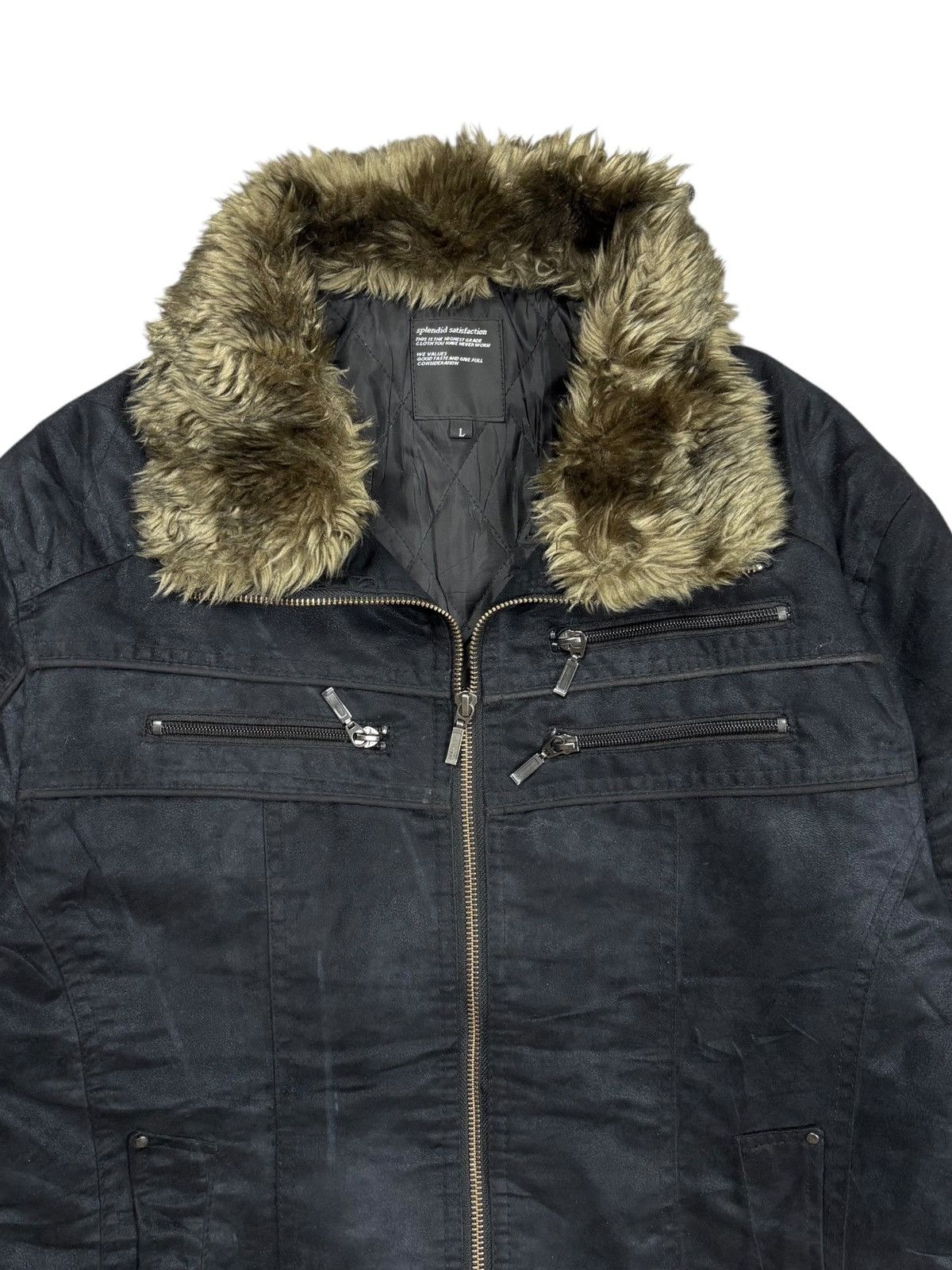 KMRii 2000s Splendid - Trim Fur Vkei Style Jacket Size US M / EU 48-50 / 2 - 6 Thumbnail