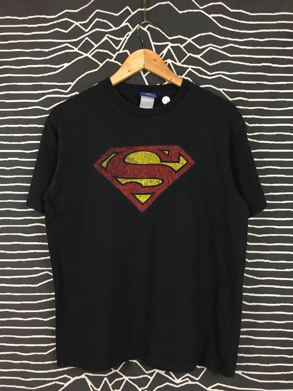 DC Comics × Vintage Vtg 90s DC Comic Superman Logo Warner Bros Comic Movie Tee Size US M / EU 48-50 / 2 - 2 Thumbnail