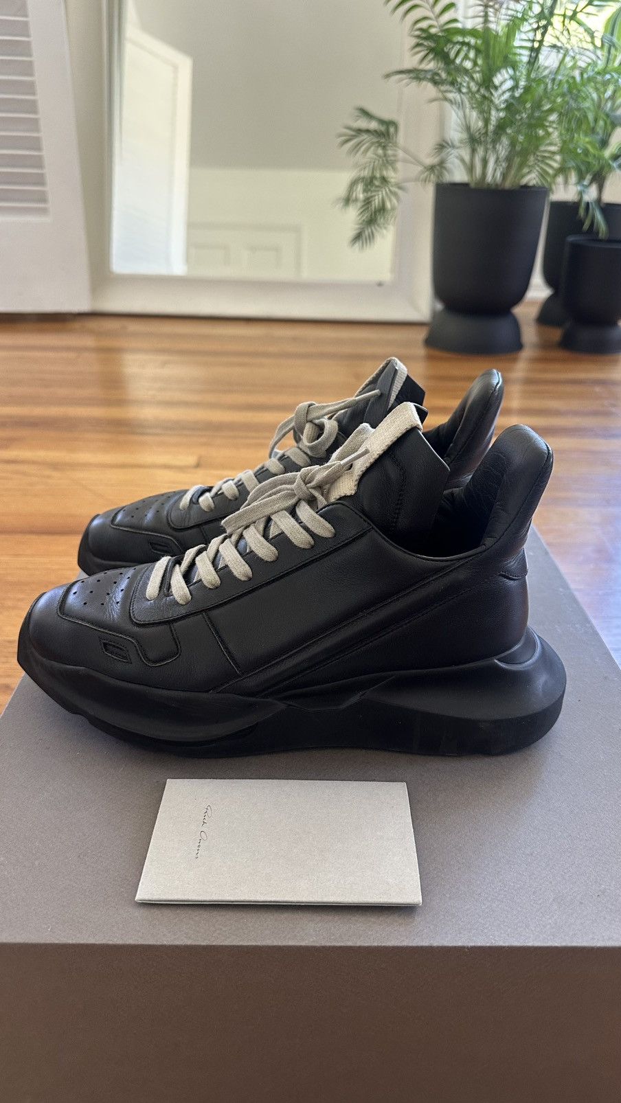 Rick Owens Rick Owens geth running sneakers EU 38, US 7 Size US 7 / IT 37 - 1 Thumbnail