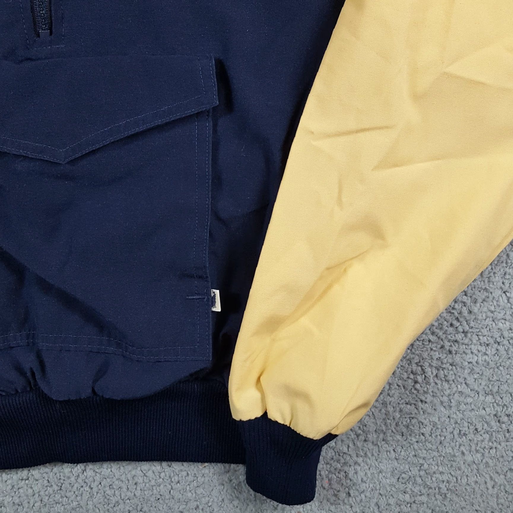 Vintage VINTAGE 90s Anorak Pocket Women's Size 11/12 Medium 1/4 Zip Pullover Jacket Size XL / US 12-14 / IT 48-50 - 3 Thumbnail