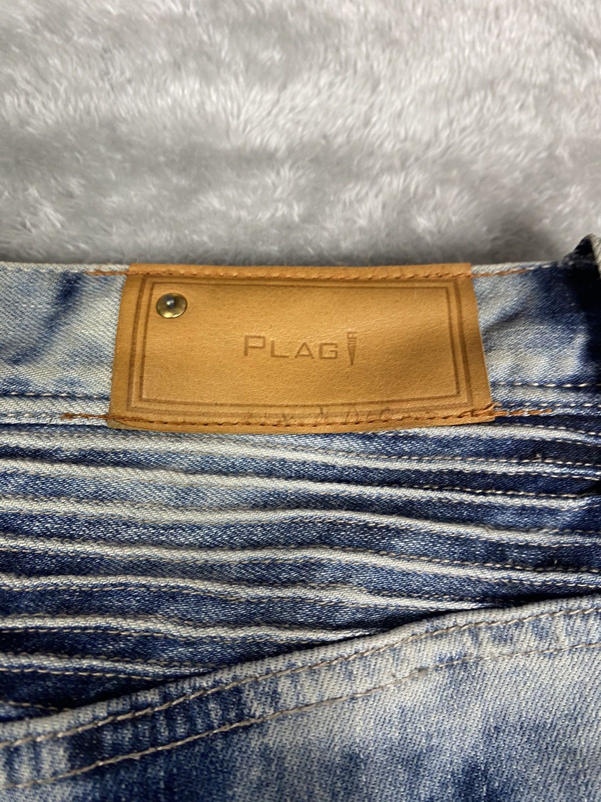 Issey Miyake × Tete Homme Plag Tete Homme Biker Pants. S0113 Size US 32 / EU 48 - 15 Thumbnail