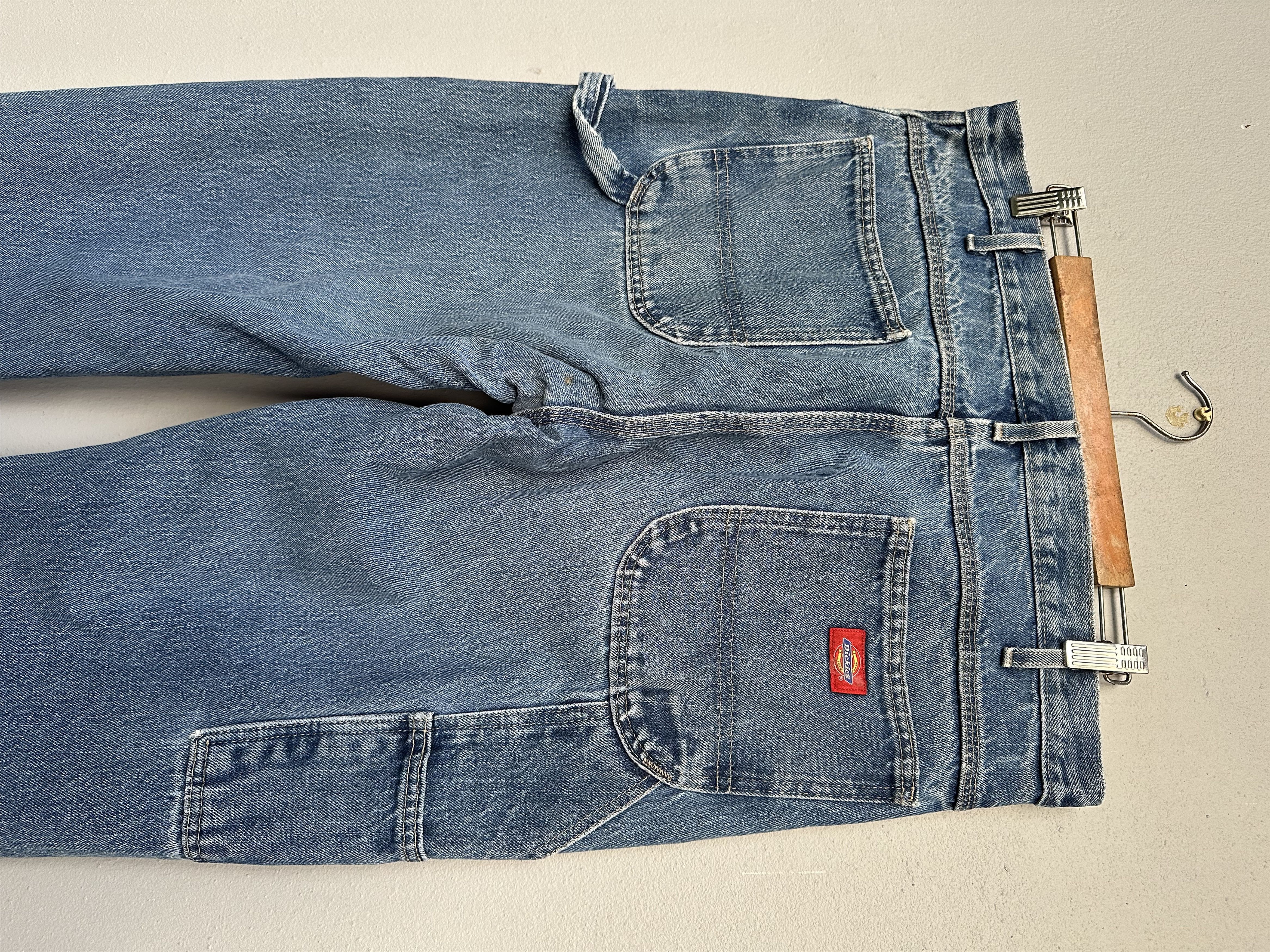 Dickies Vintage 1994 Dickies Carpenter Distressed Patina Jeans Size US 36 / EU 52 - 6 Thumbnail
