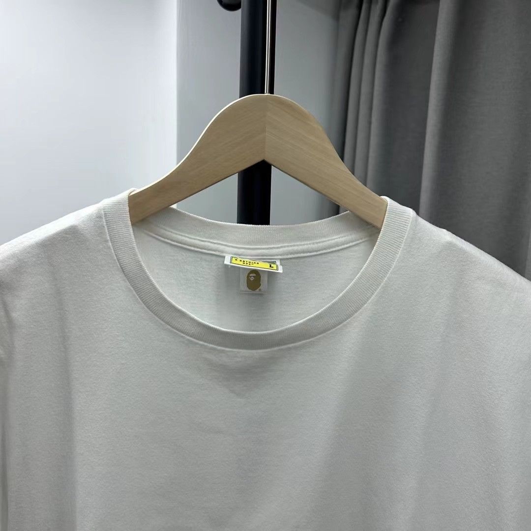 Bape FIRE CAMO SIDE SHARK TEE Size US L / EU 52-54 / 3 - 3 Thumbnail