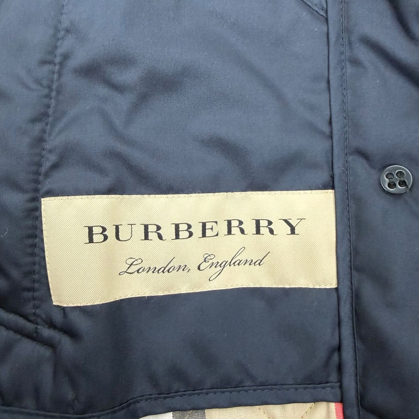 Burberry Burberry Ashurst Diamond Quilted Jacket Dark Blue Size XS Size XS / US 0-2 / IT 36-38 - 13 Thumbnail