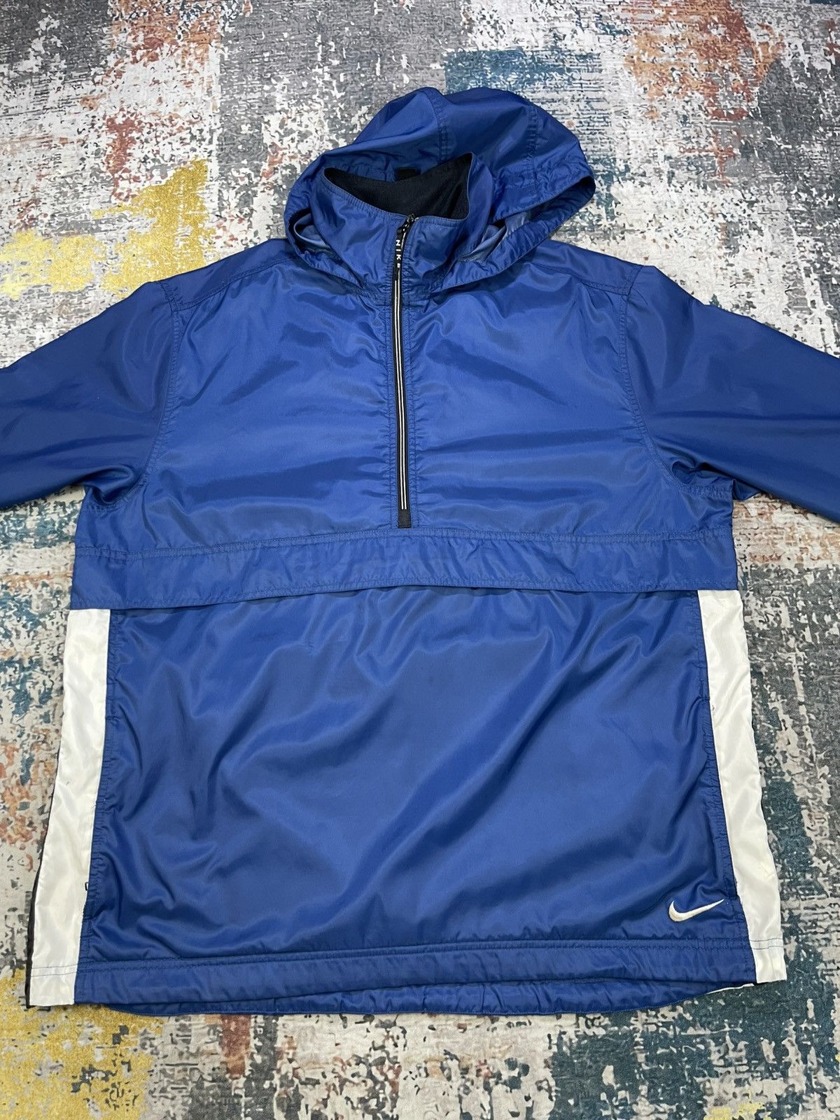 Nike Vtg 90s Nike S9 SFD Anorak 1/4 Zipper Pull Over Windbreakers Size US XL / EU 56 / 4 - 7 Thumbnail
