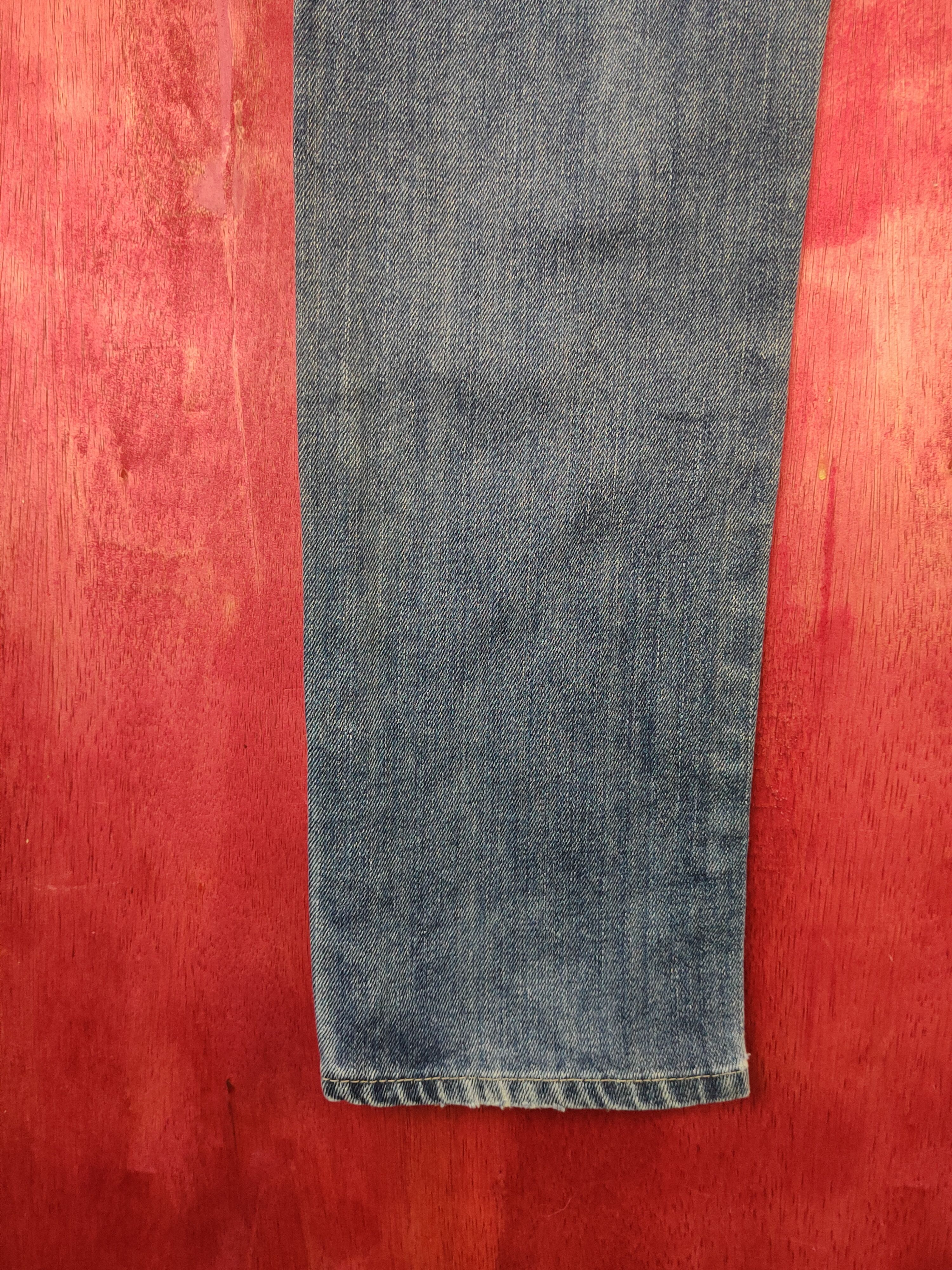Edwin Edwin Blue Distressed Ripped Jeans #S1672 Size US 29 - 9 Thumbnail