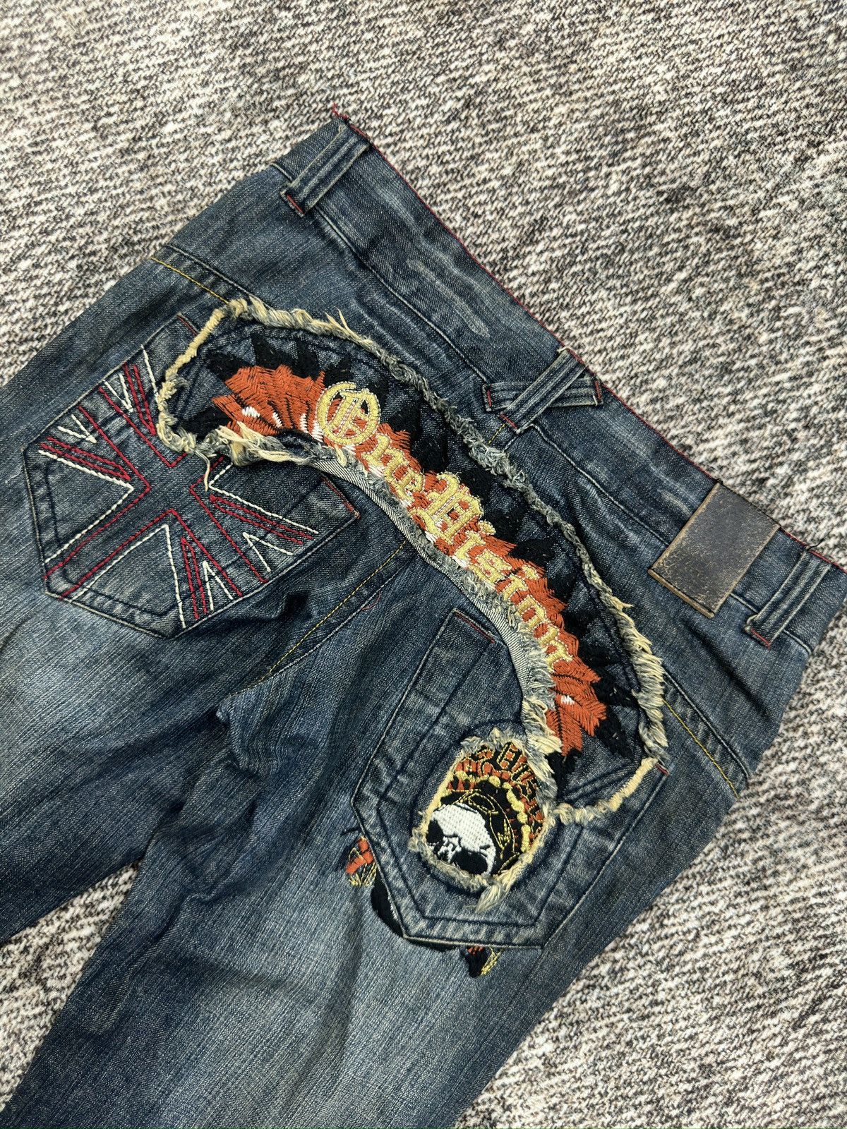 If Six Was Nine × In The Attic Embroidered Logo’s By In The Attic Jeans Size US 34 / EU 50 - 7 Thumbnail