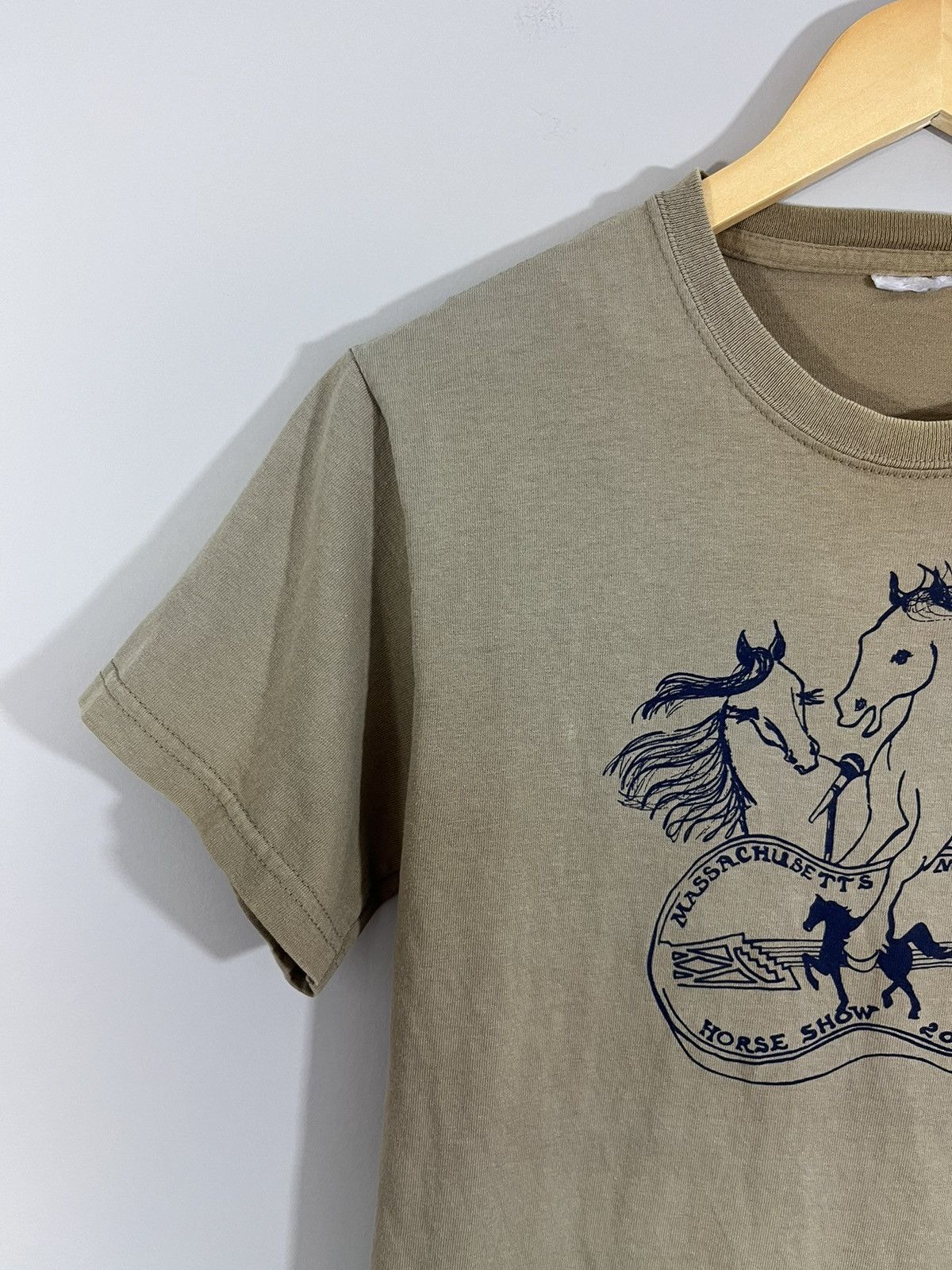 Vintage Sun Faded Morgan Horse Show Distressed 2000s Tee Size US S / EU 44-46 / 1 - 5 Thumbnail