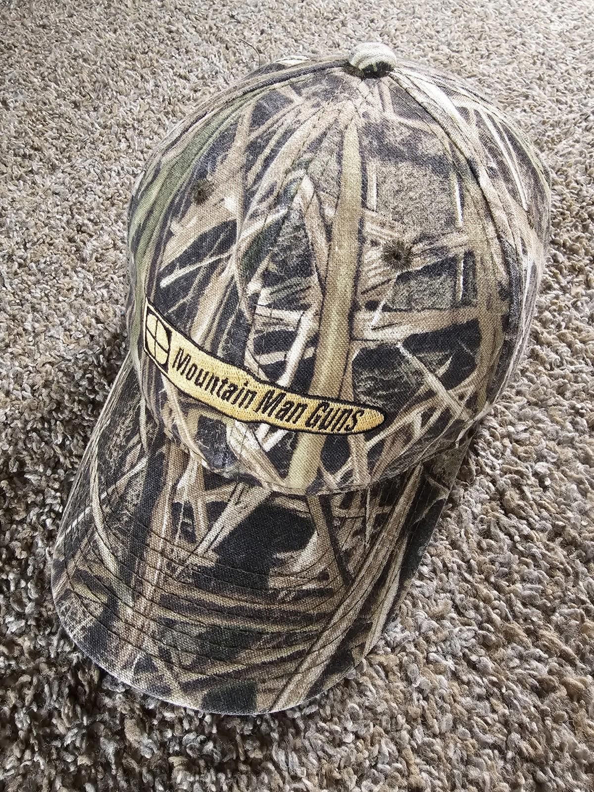 Mossy Oaks MOUNTAIN MAN GUNS Green Tan Mossy Oak Grass Camo Hat Size ONE SIZE - 1 Thumbnail
