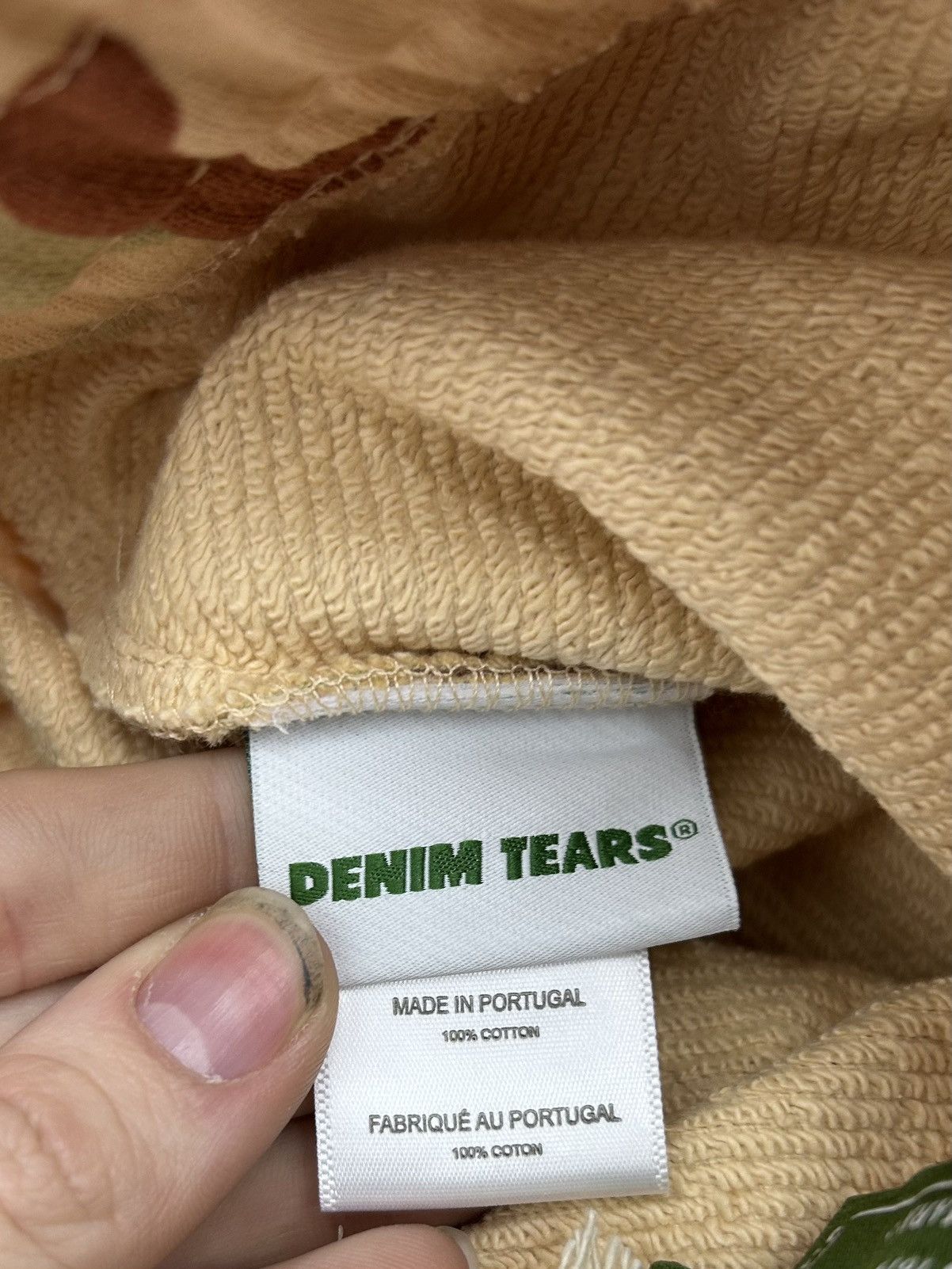 DENIM TEARS Denim Tears Tan Camo Cotton Wreath Sweatpants Size M Size US 32 / EU 48 - 17 Thumbnail