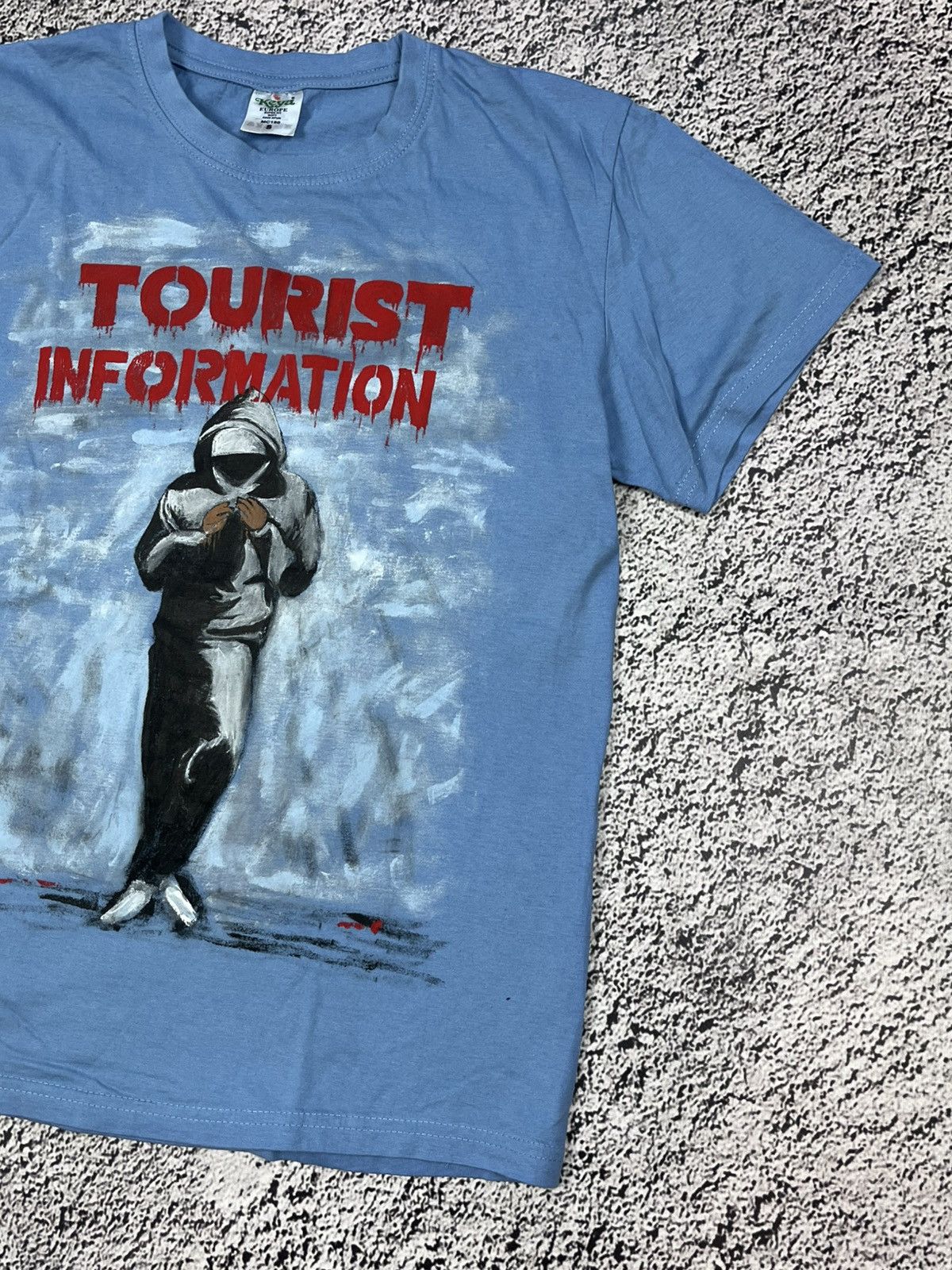 Vintage Vintage Tourist Information Logo Hand Painted tee size S Size US S / EU 44-46 / 1 - 4 Thumbnail