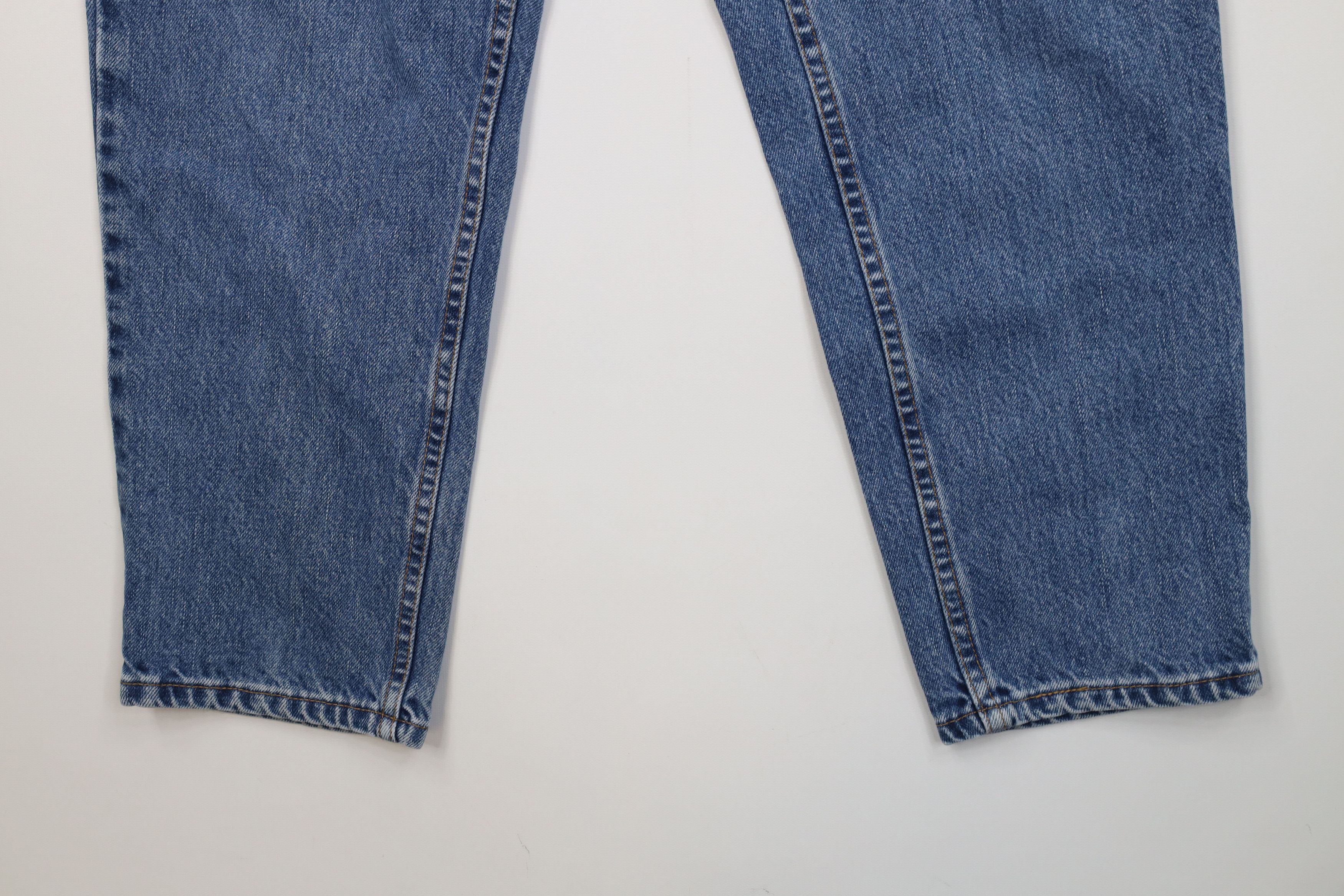 Levi's Vintage Y2K 2002 Levis 550 Fit Tapered Leg Denim Jeans Size 34" / US 12 / IT 48 - 4 Thumbnail