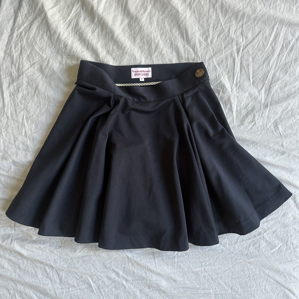 image of Vivienne Westwood Red Label Navy Skirt, Women's (Size 26)