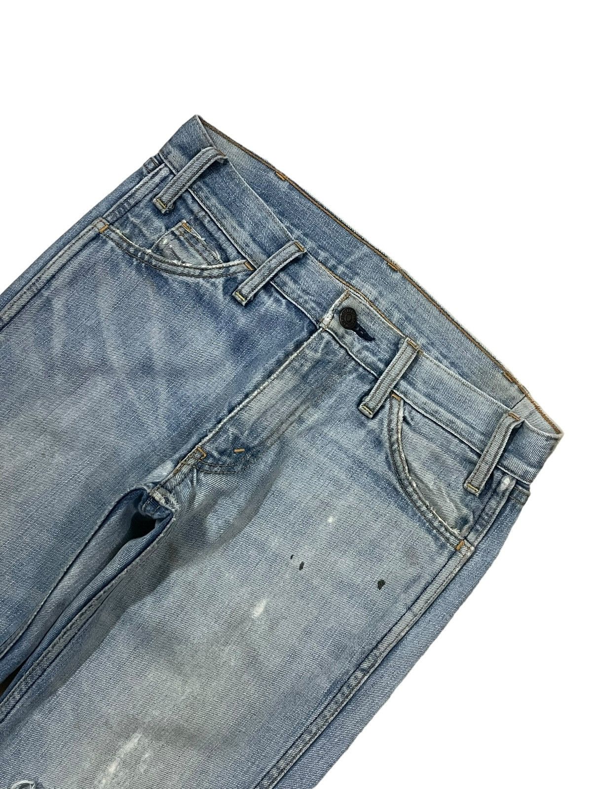 Levi's Vintage Clothing 1990s Levi’s 501 Orange Tab Big E Lot 68606 Distressed Jeans Size US 29 - 5 Thumbnail