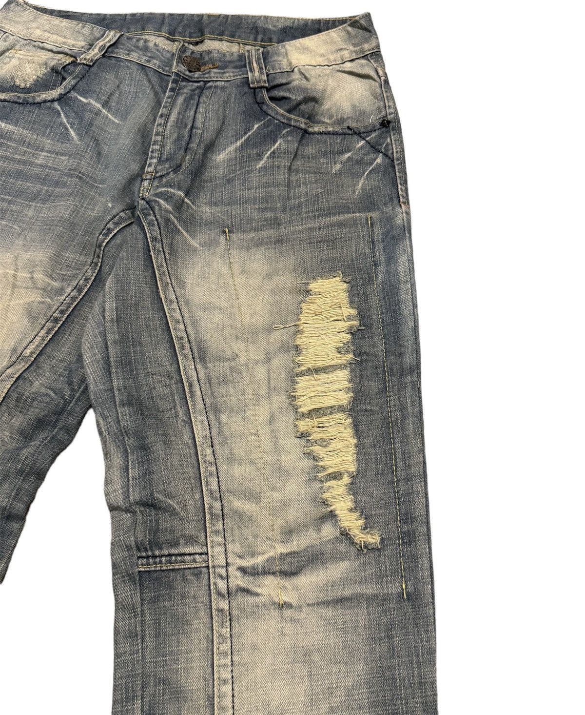 Japanese Brand × Vintage Vintage Solberry Blue Wash Distressed Jeans Size US 31 - 4 Thumbnail