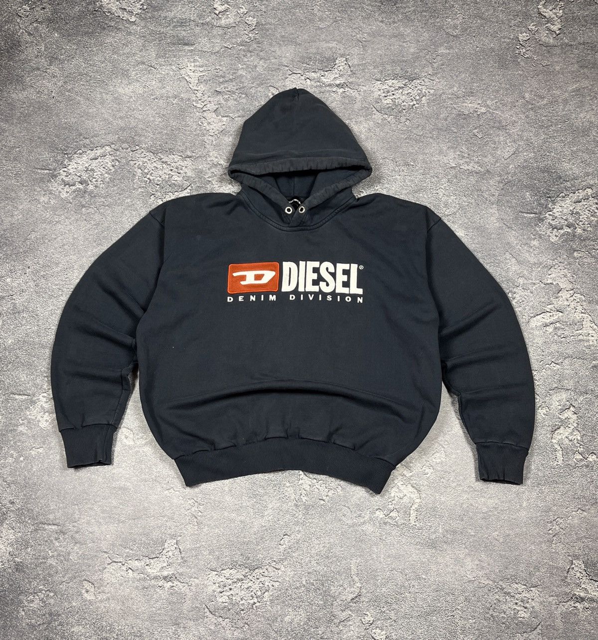 Diesel × Vintage Y2K Diesel Vintage Hoodie Avant-garde Size US L / EU 52-54 / 3 - 1 Thumbnail